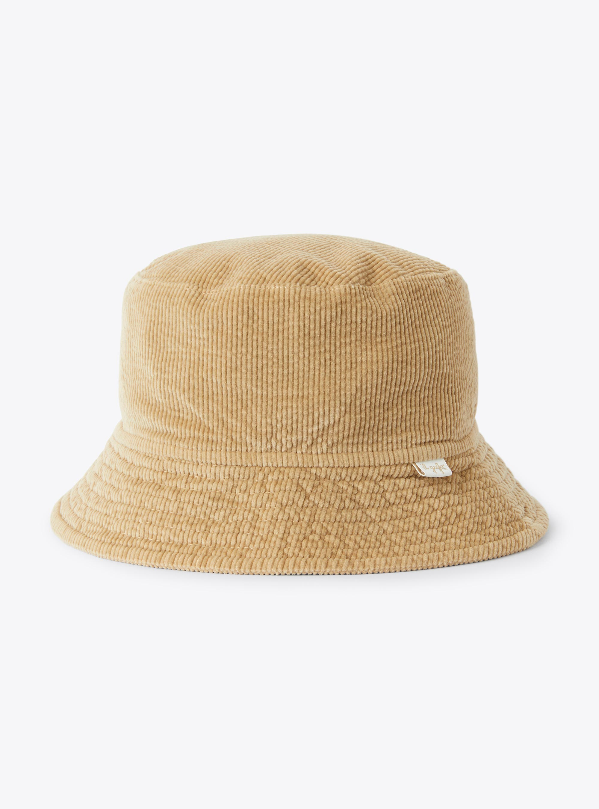 Chapeau en velours côtelé - Beige | Il Gufo