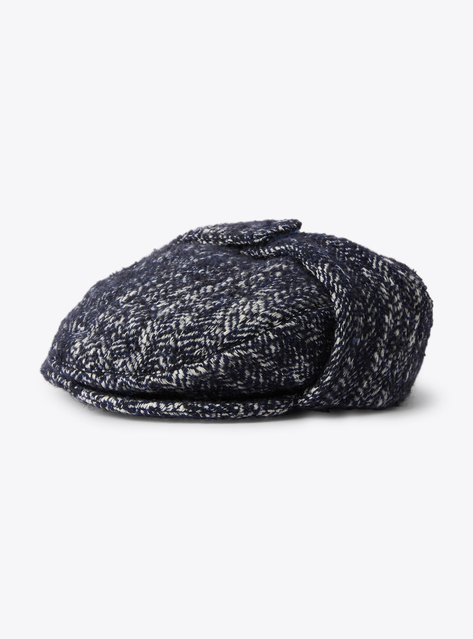 Tweed cap with ear flaps - Accessories - Il Gufo