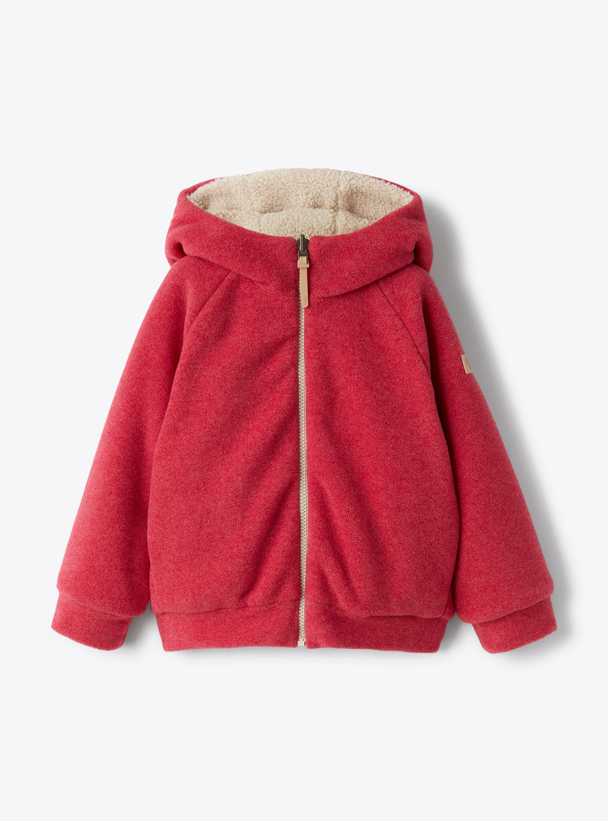 Reversible fleece jacket - Sweatshirts - Il Gufo