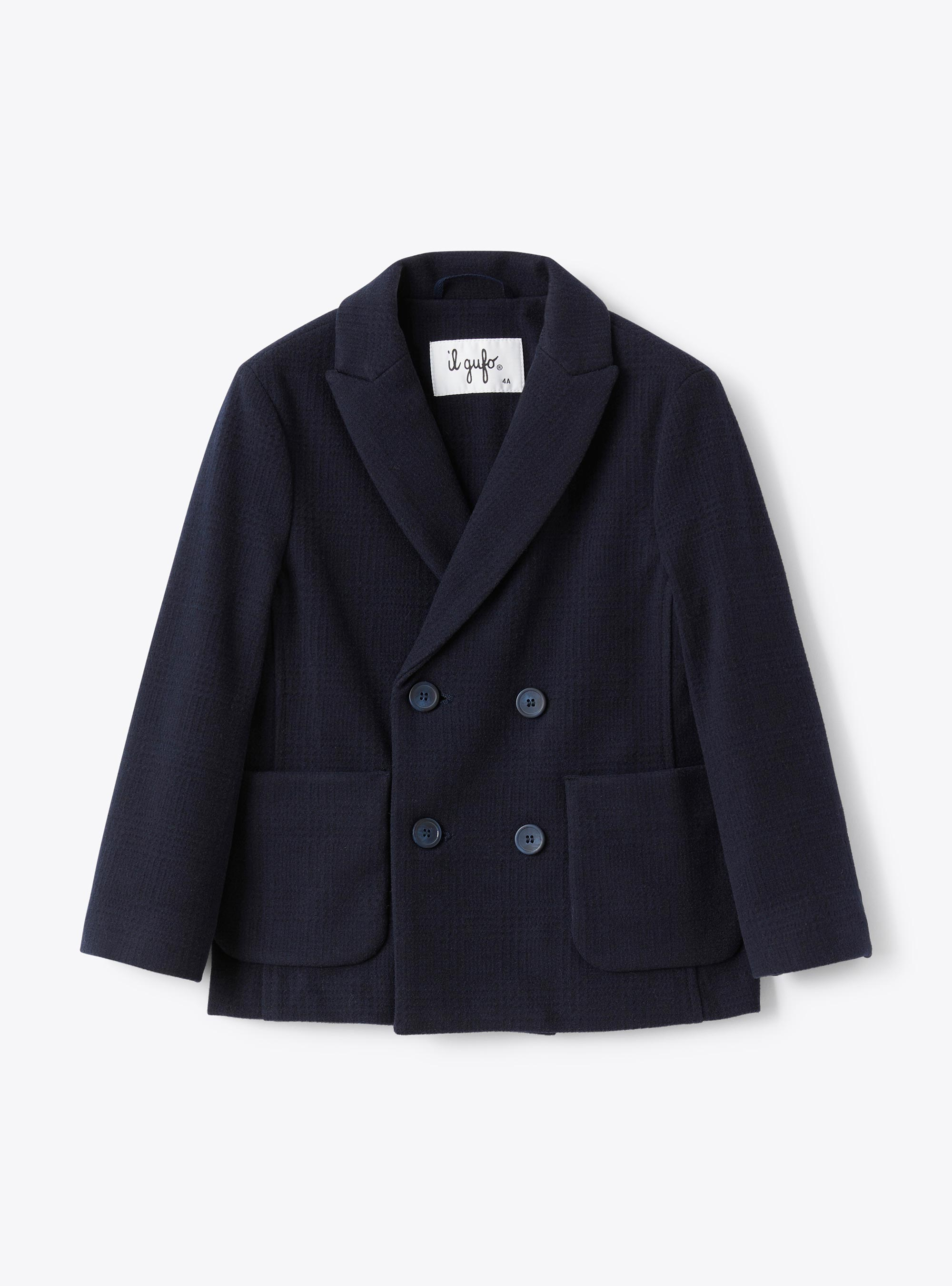 Glencheck-Blazer - Blau | Il Gufo