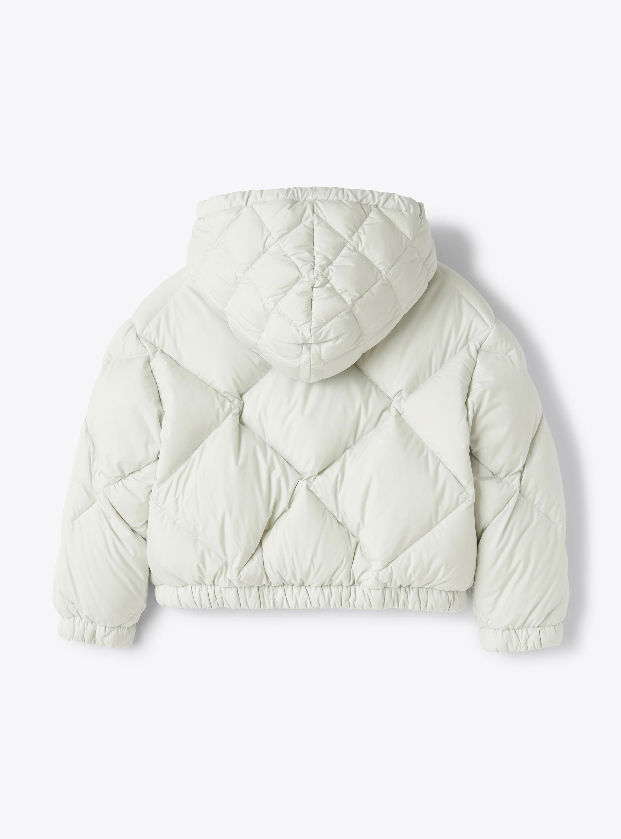 Boxy down jacket - Light blue | Il Gufo