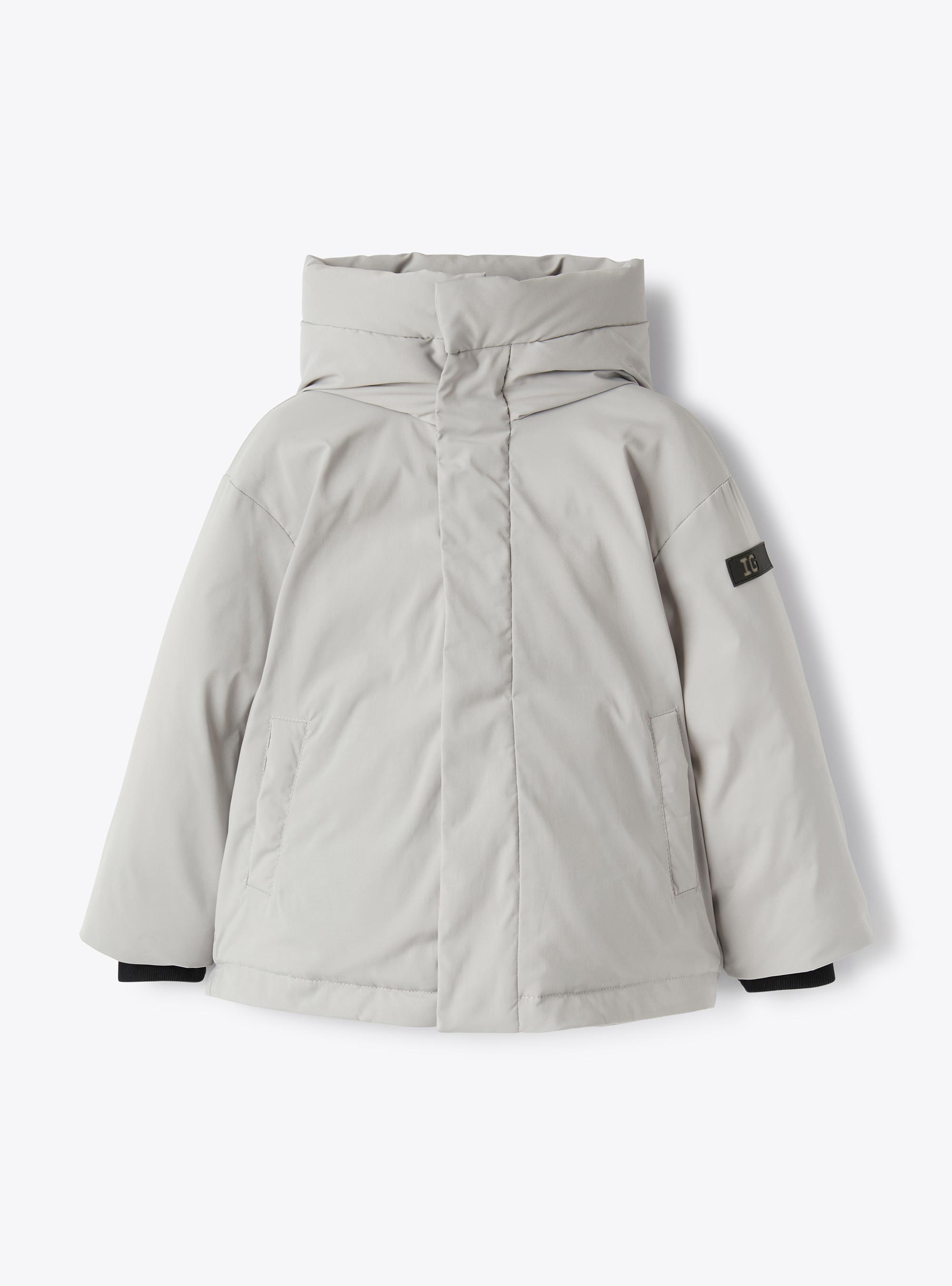 Technical nylon down jacket - Light blue | Il Gufo