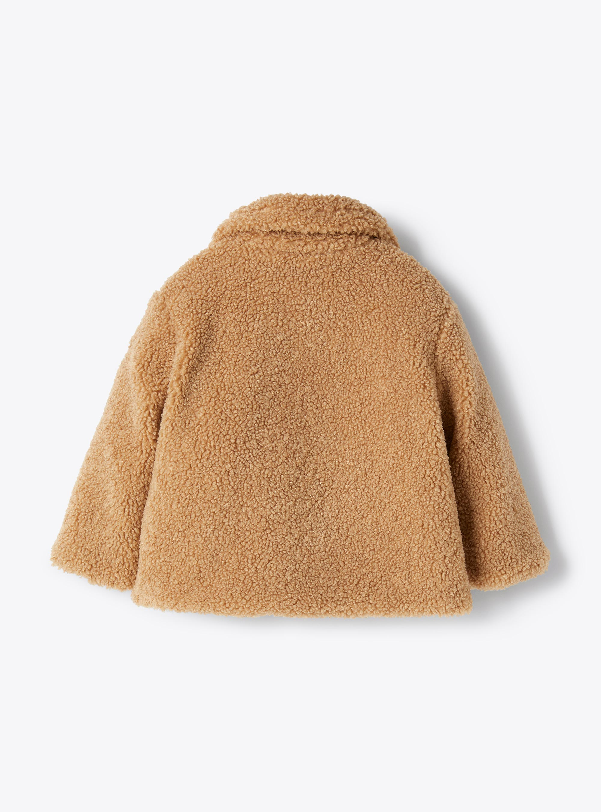 Curly fleece jacket - Brown | Il Gufo