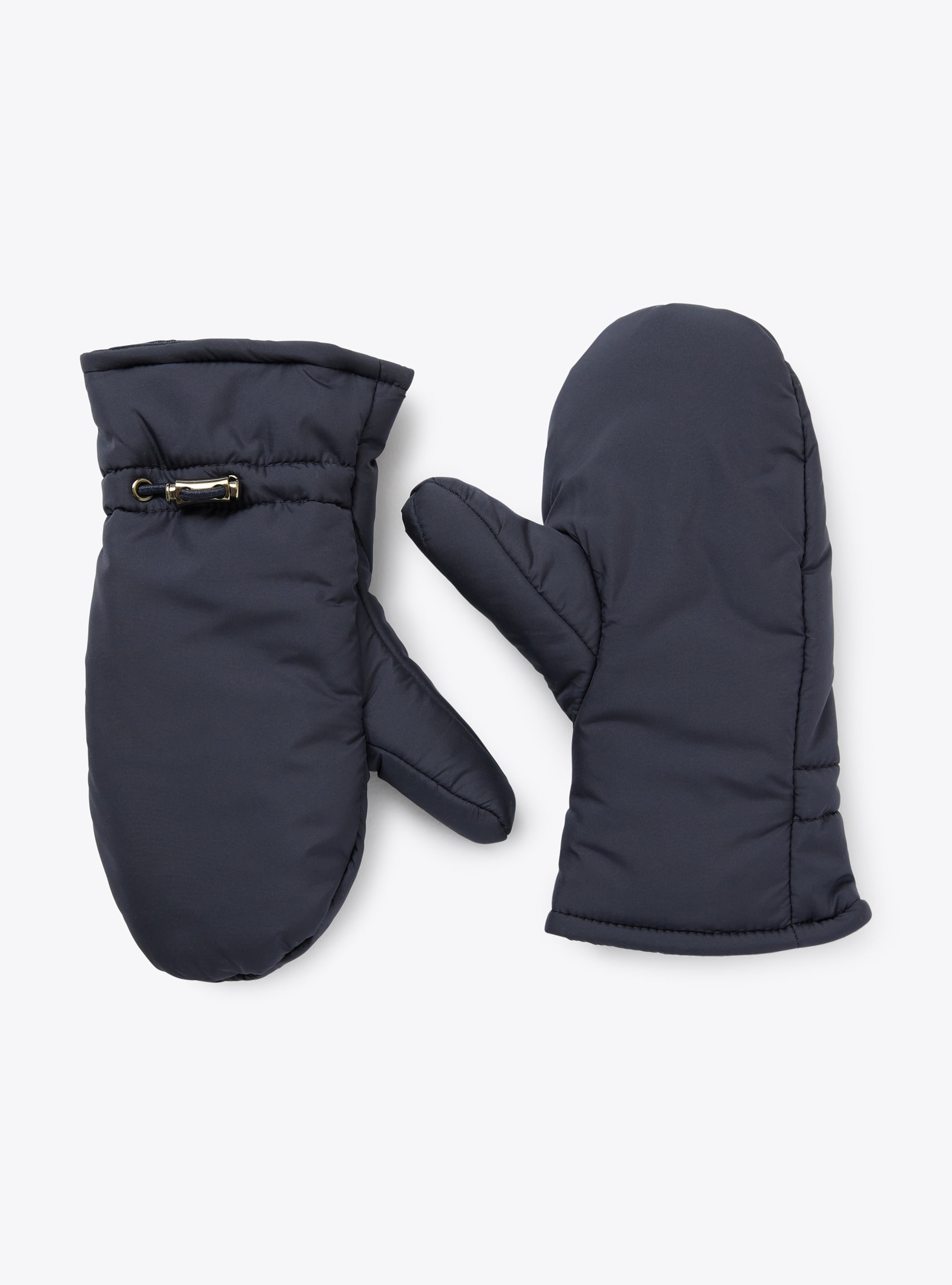 Nylon microfiber mittens - Blue | Il Gufo