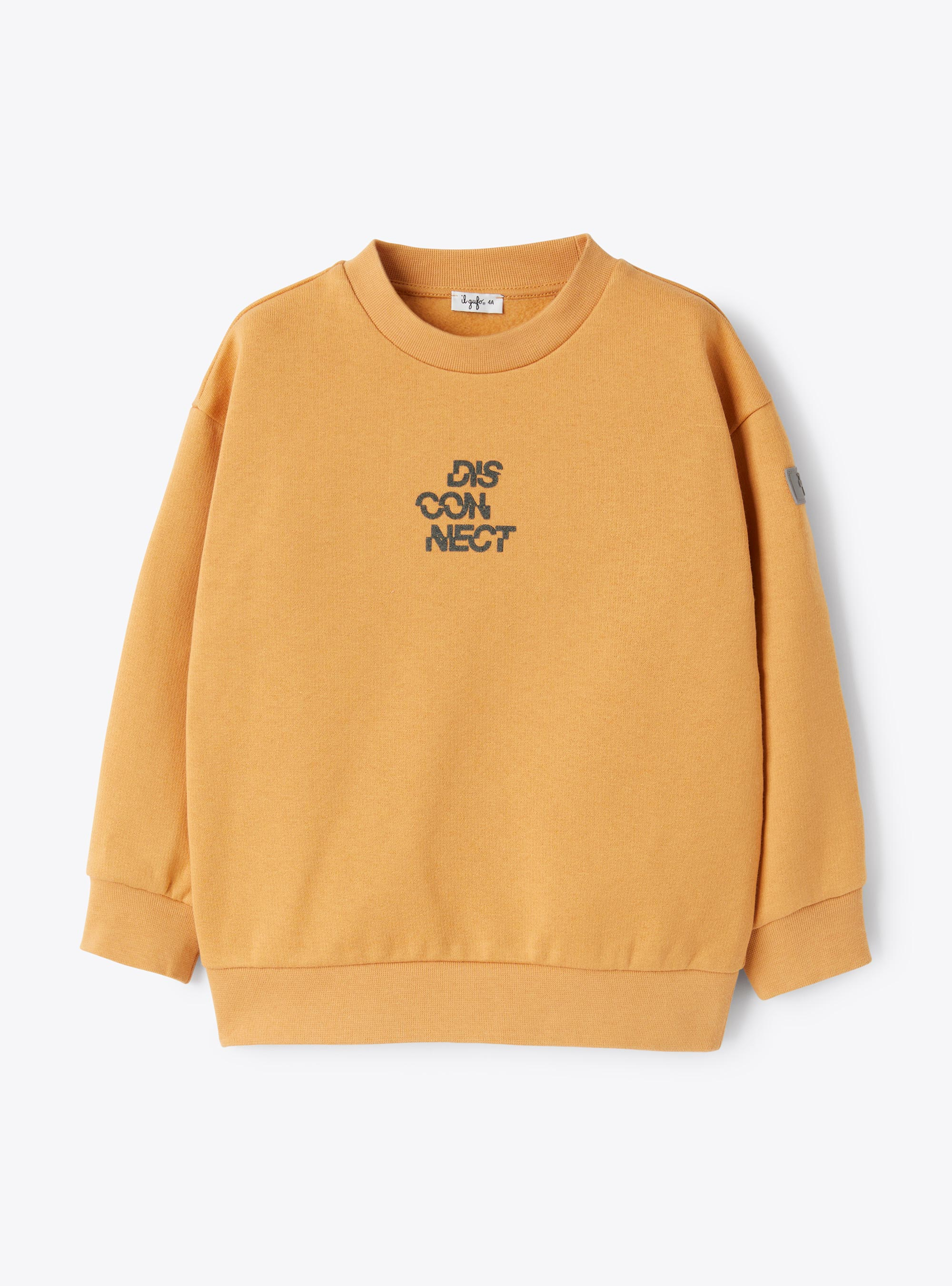 Crew neck cotton sweatshirt - Sweatshirts - Il Gufo