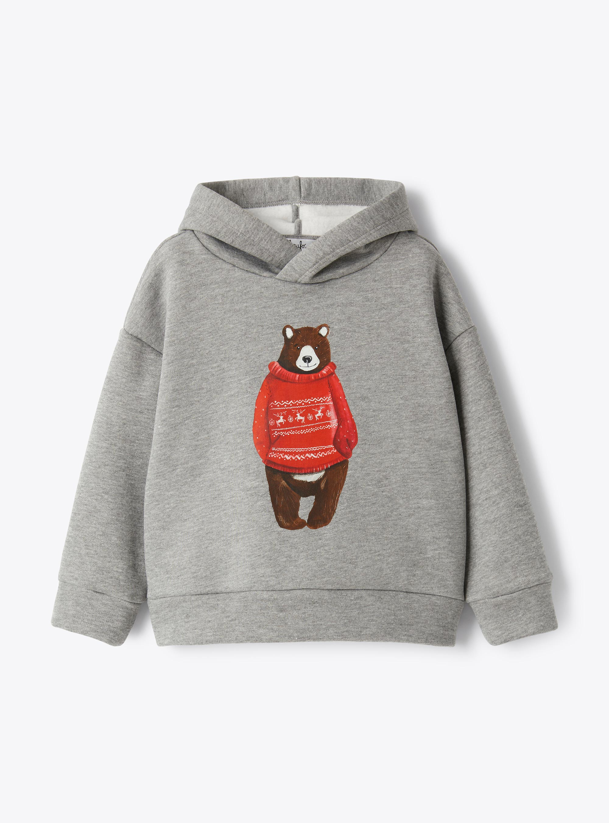 Hoodie with print - Sweatshirts - Il Gufo