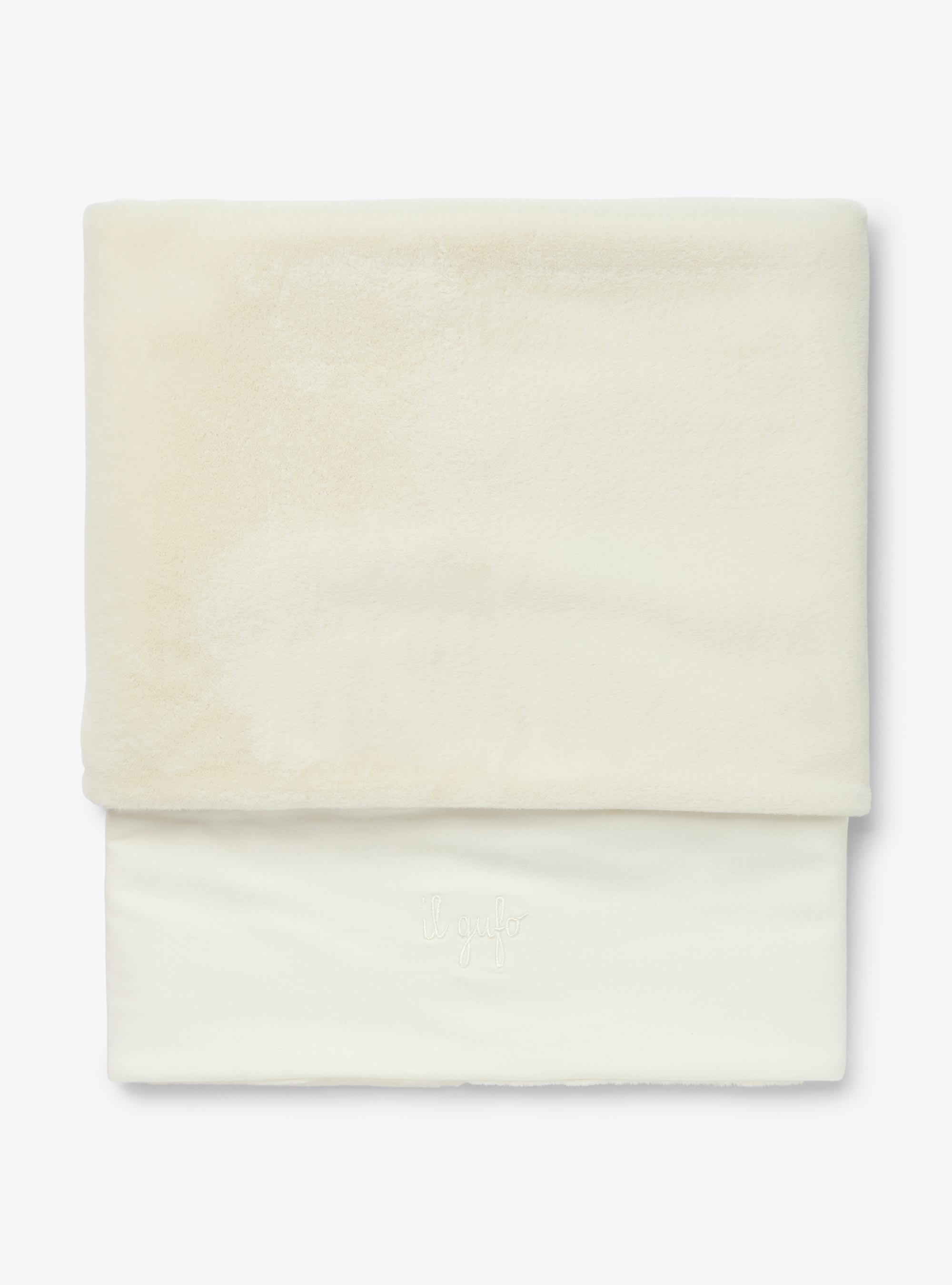 Decke aus Kunstfell und Stretch-Sweatstoff - Zubehör - Il Gufo