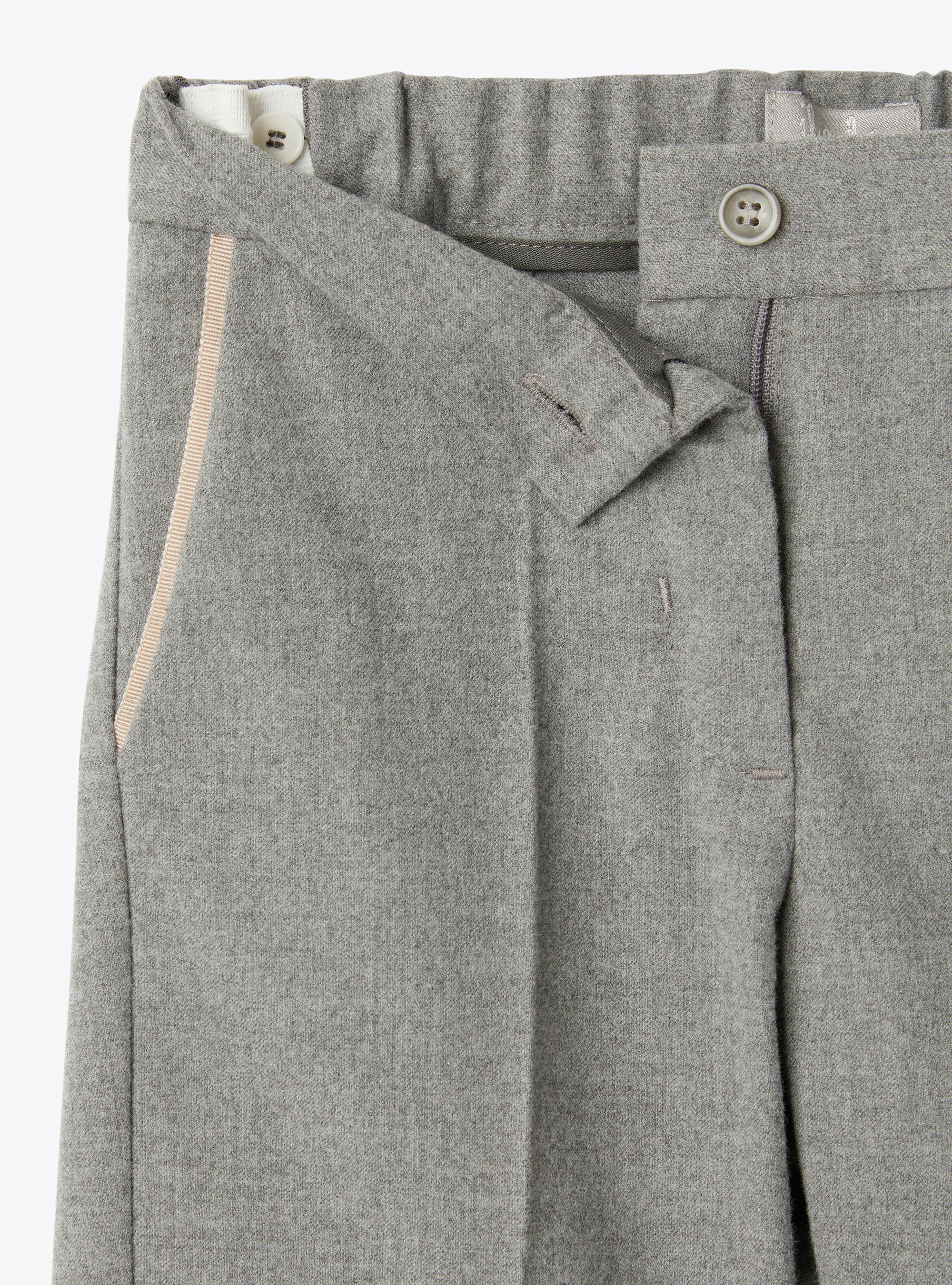 techno-wool bermuda shorts - Grey | Il Gufo