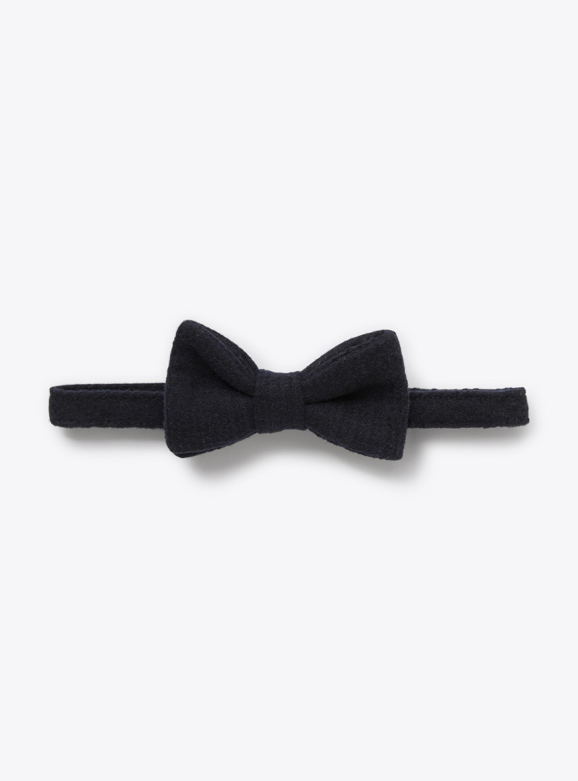 Prince of Wales bow tie - Blue | Il Gufo