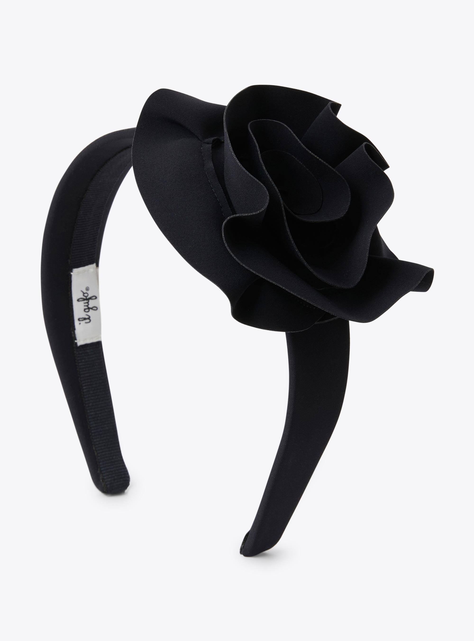 Headband with flower appliqué - Accessories - Il Gufo