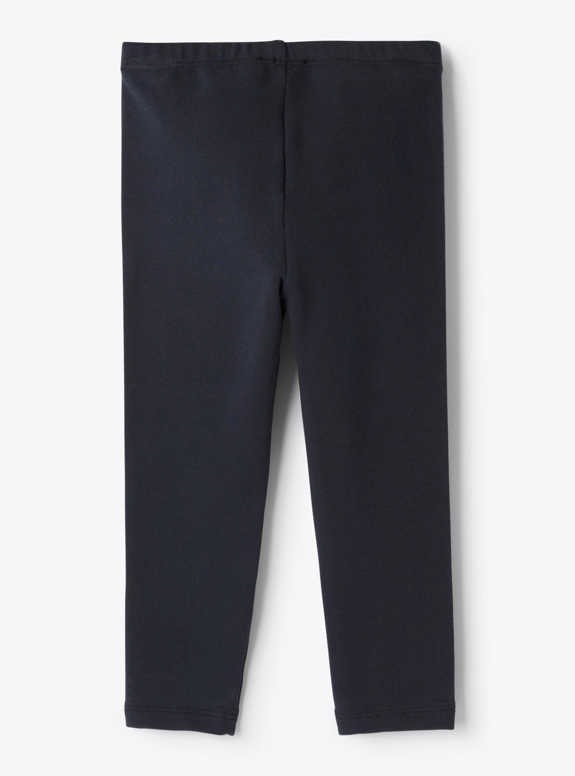 Cotton fleece leggings - Blue | Il Gufo