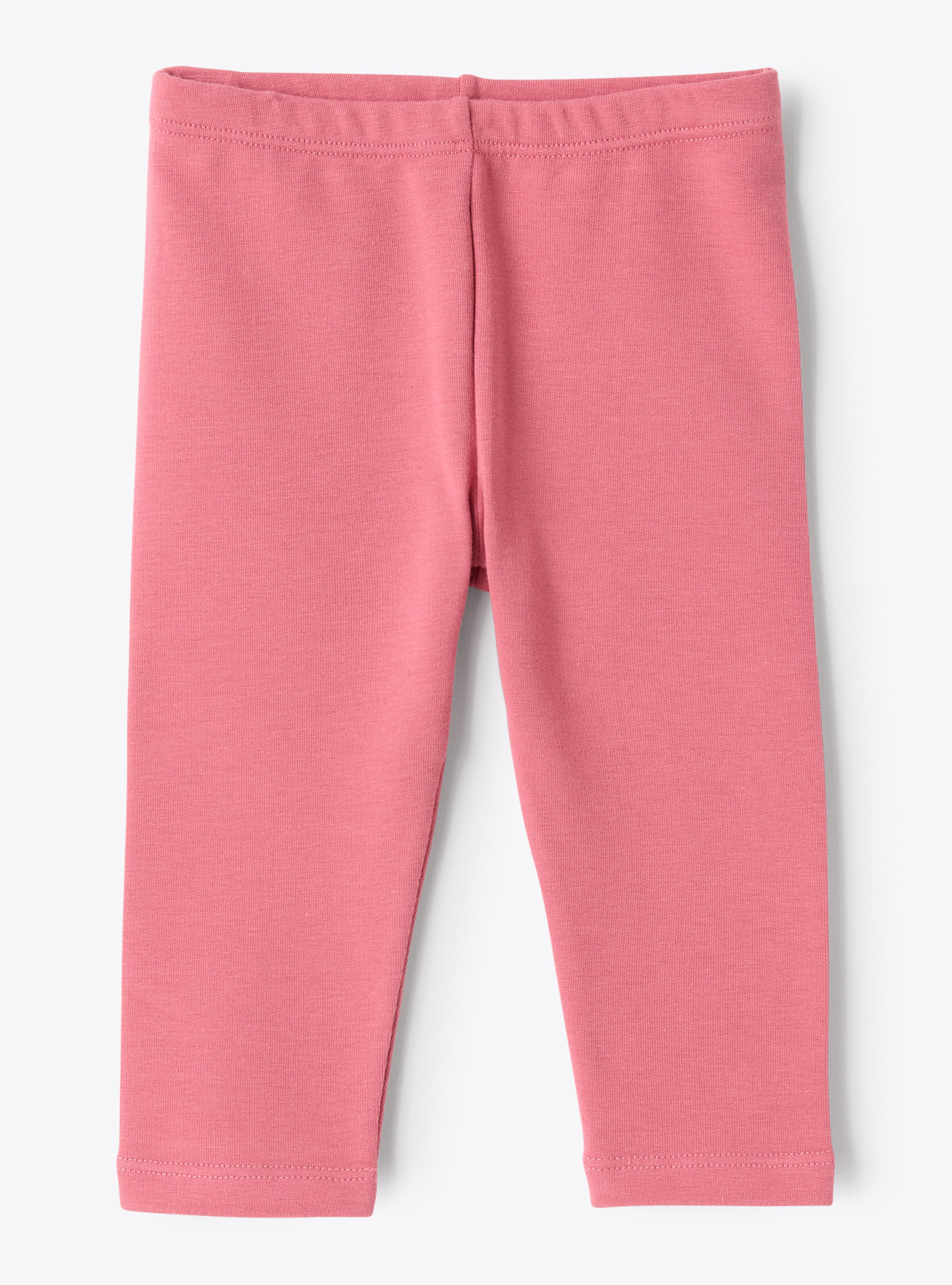 Leggings in felpa di cotone - Rosa | Il Gufo