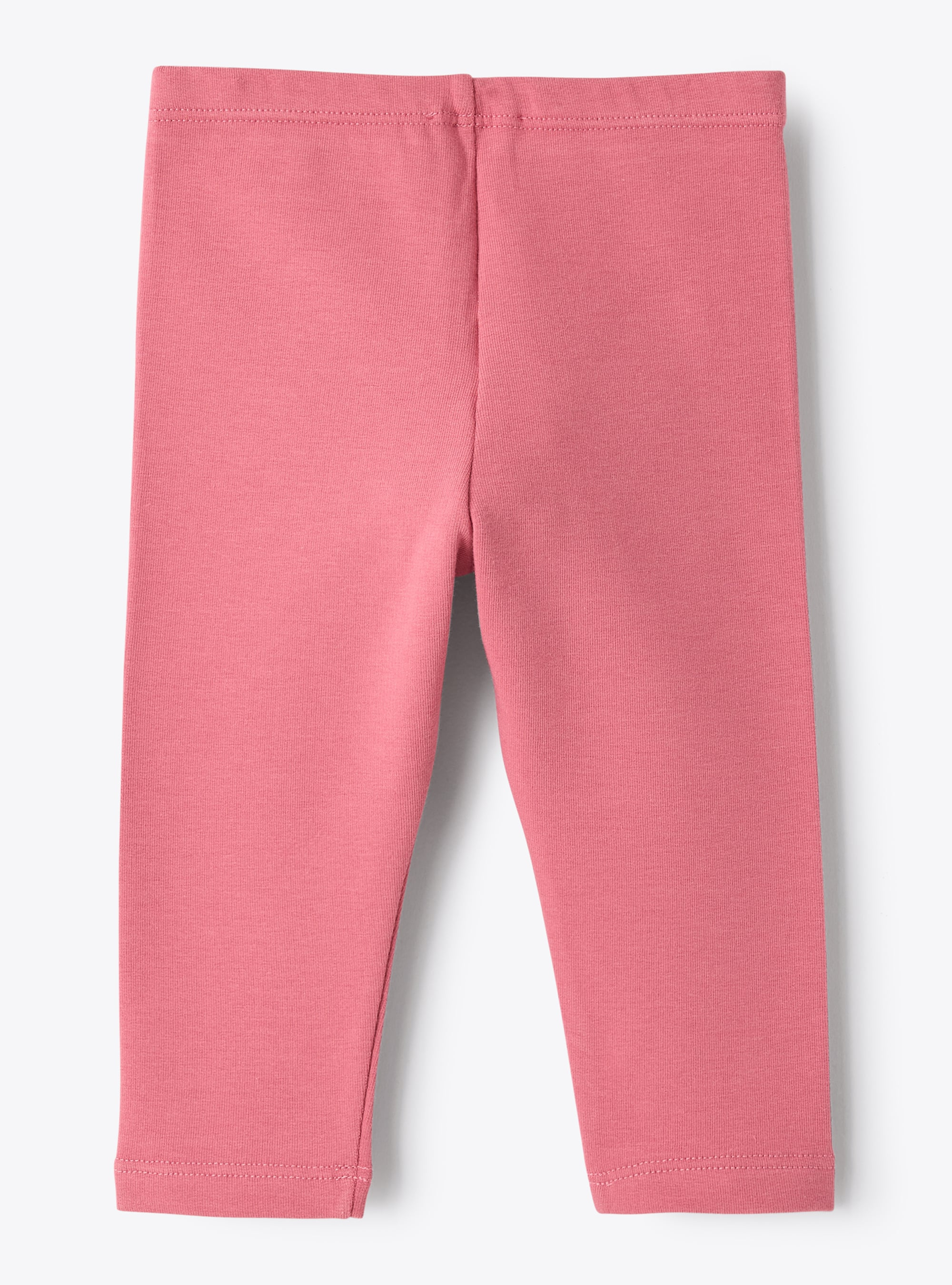 Cotton fleece leggings - Pink | Il Gufo