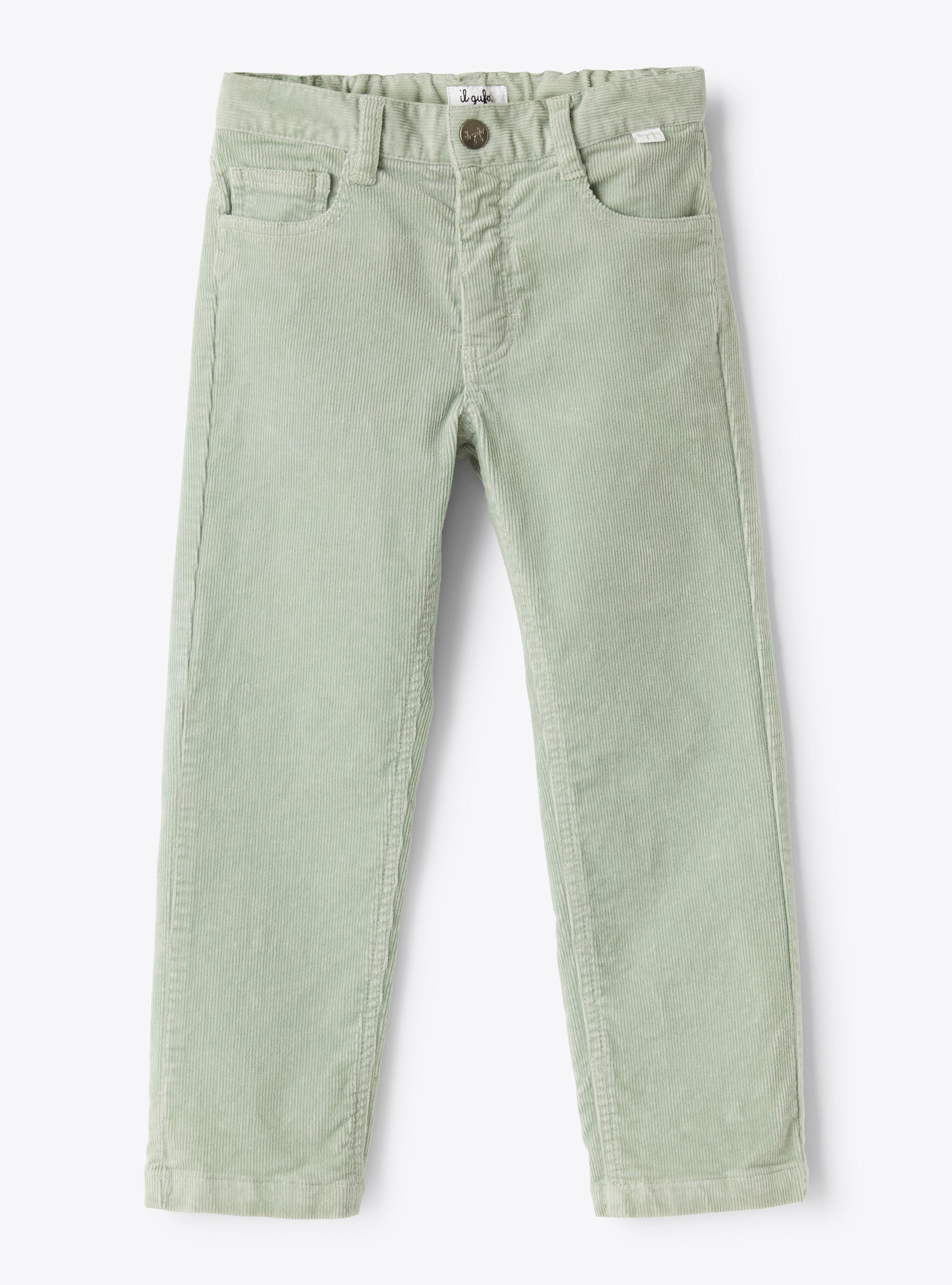 Five-pocket pants made from corduroy fabric - Trousers - Il Gufo