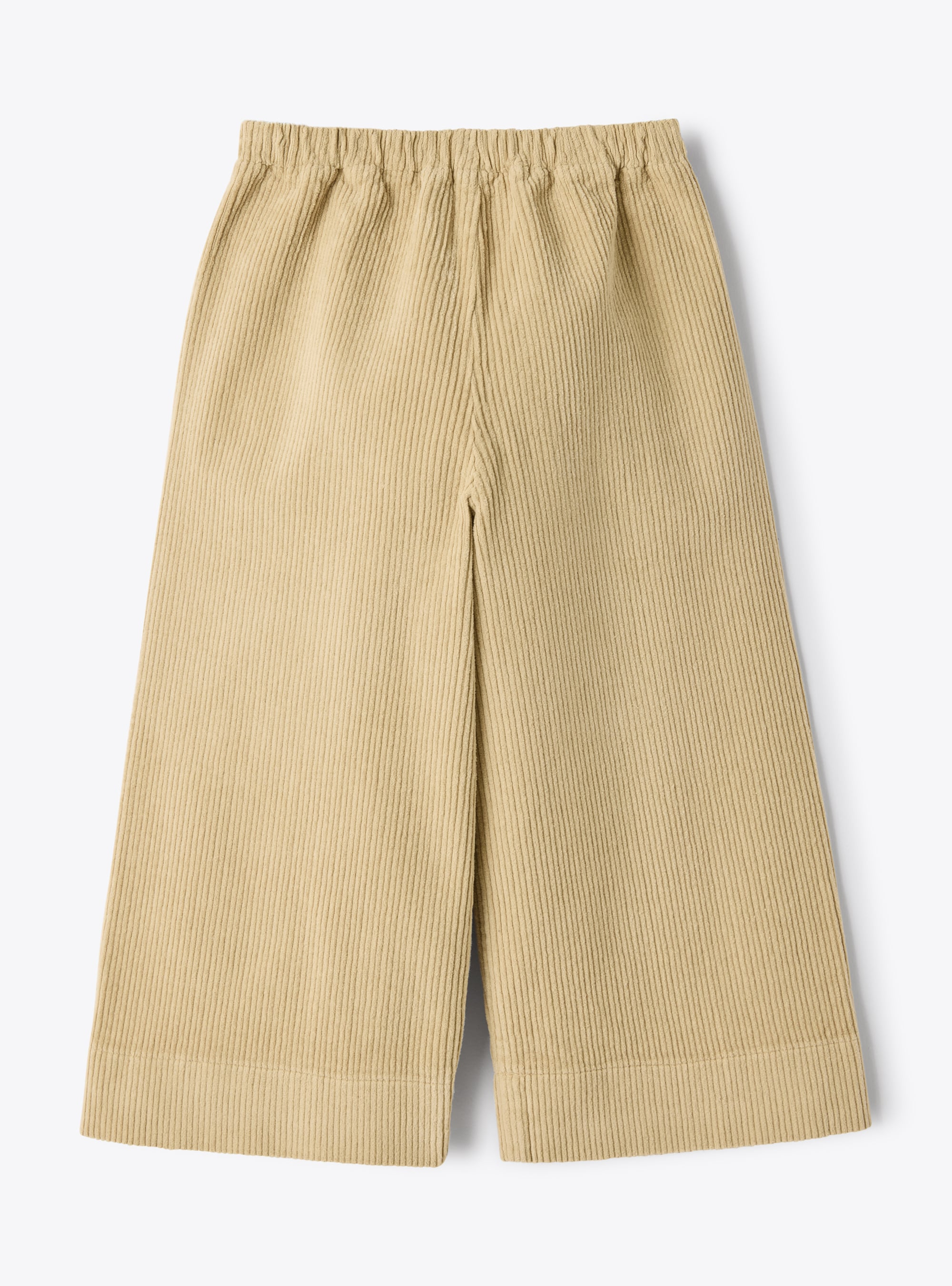 Wide-leg corduroy pants - Beige | Il Gufo