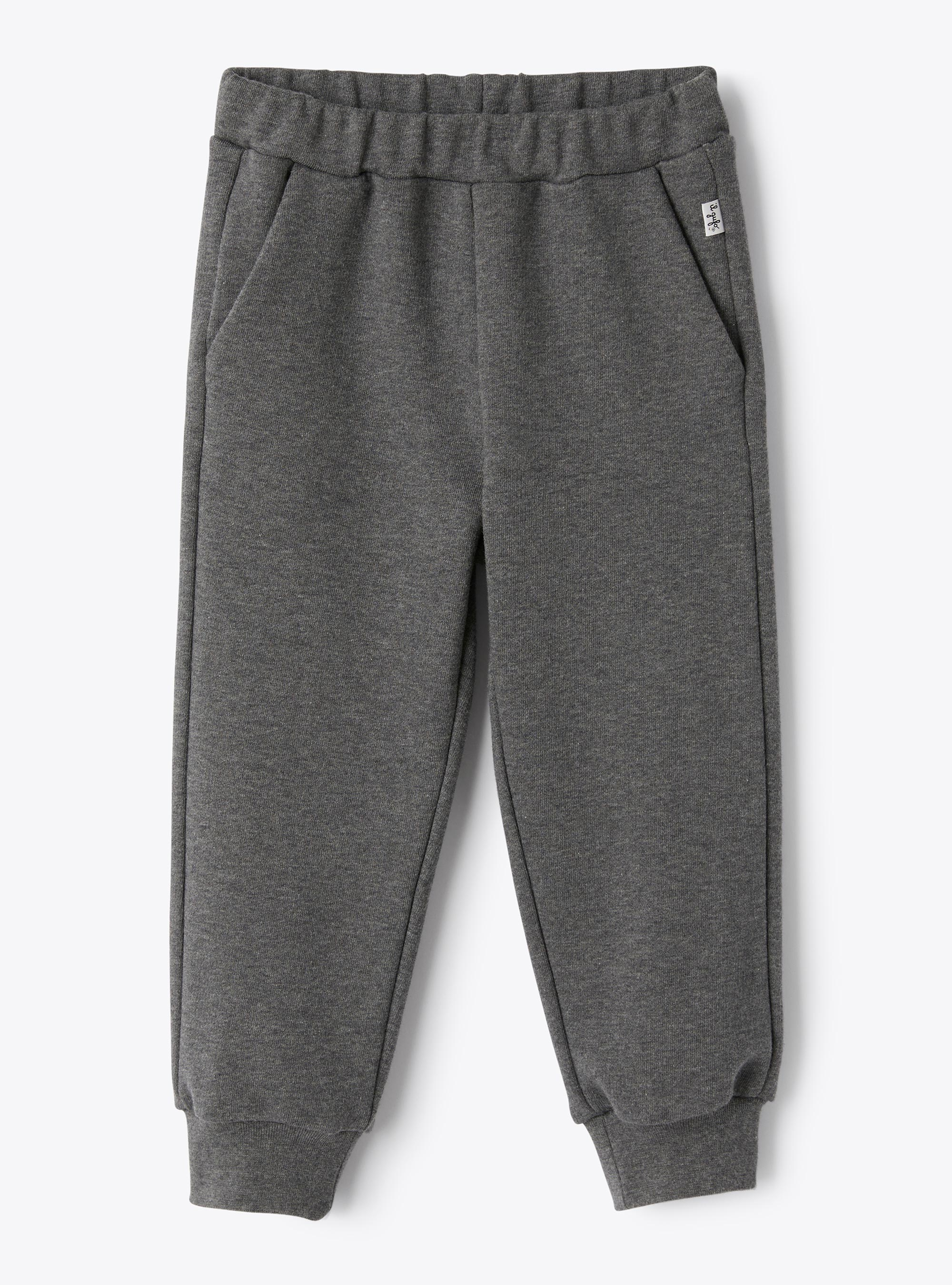 Cotton fleece joggers - Trousers - Il Gufo