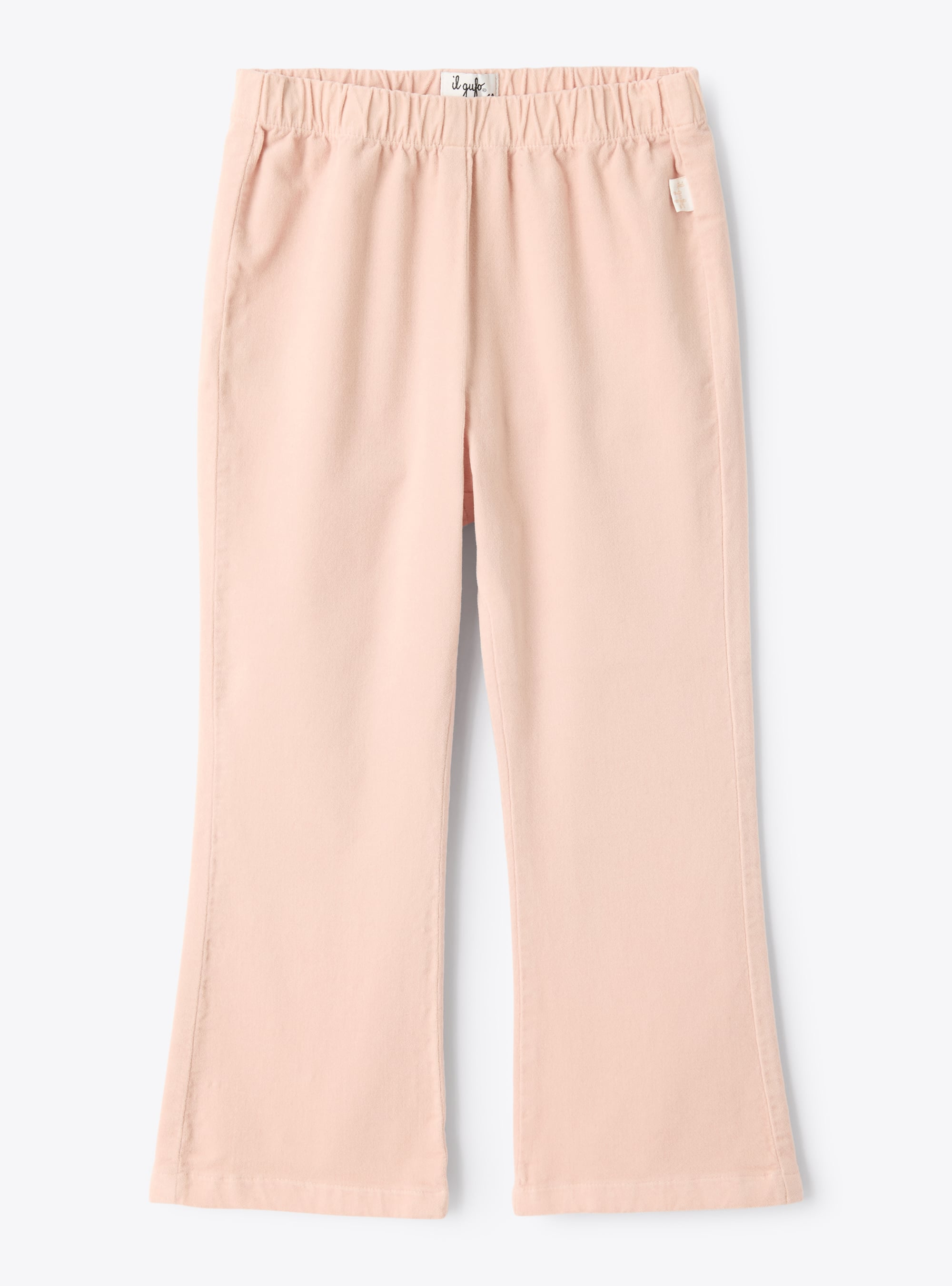 Flared velvet pants - Trousers - Il Gufo