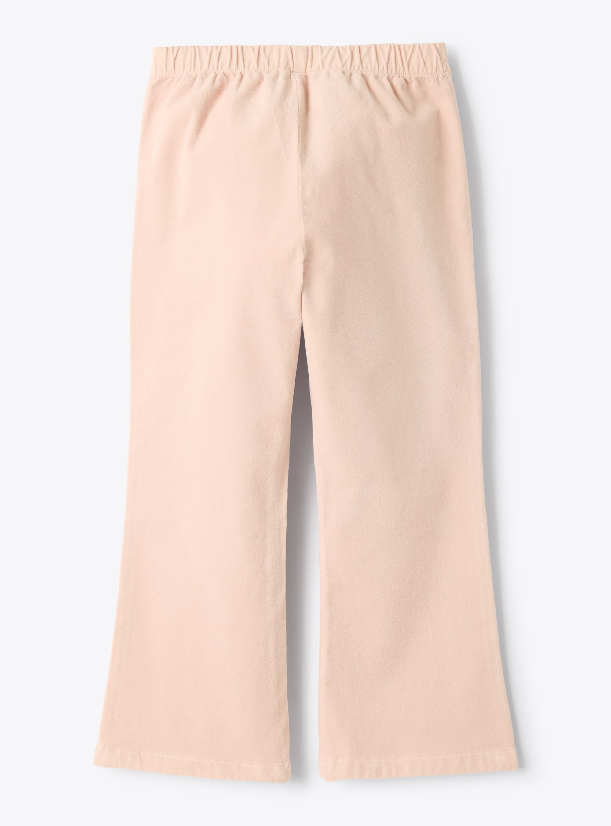 Pantalone flared in velluto - Rosa | Il Gufo