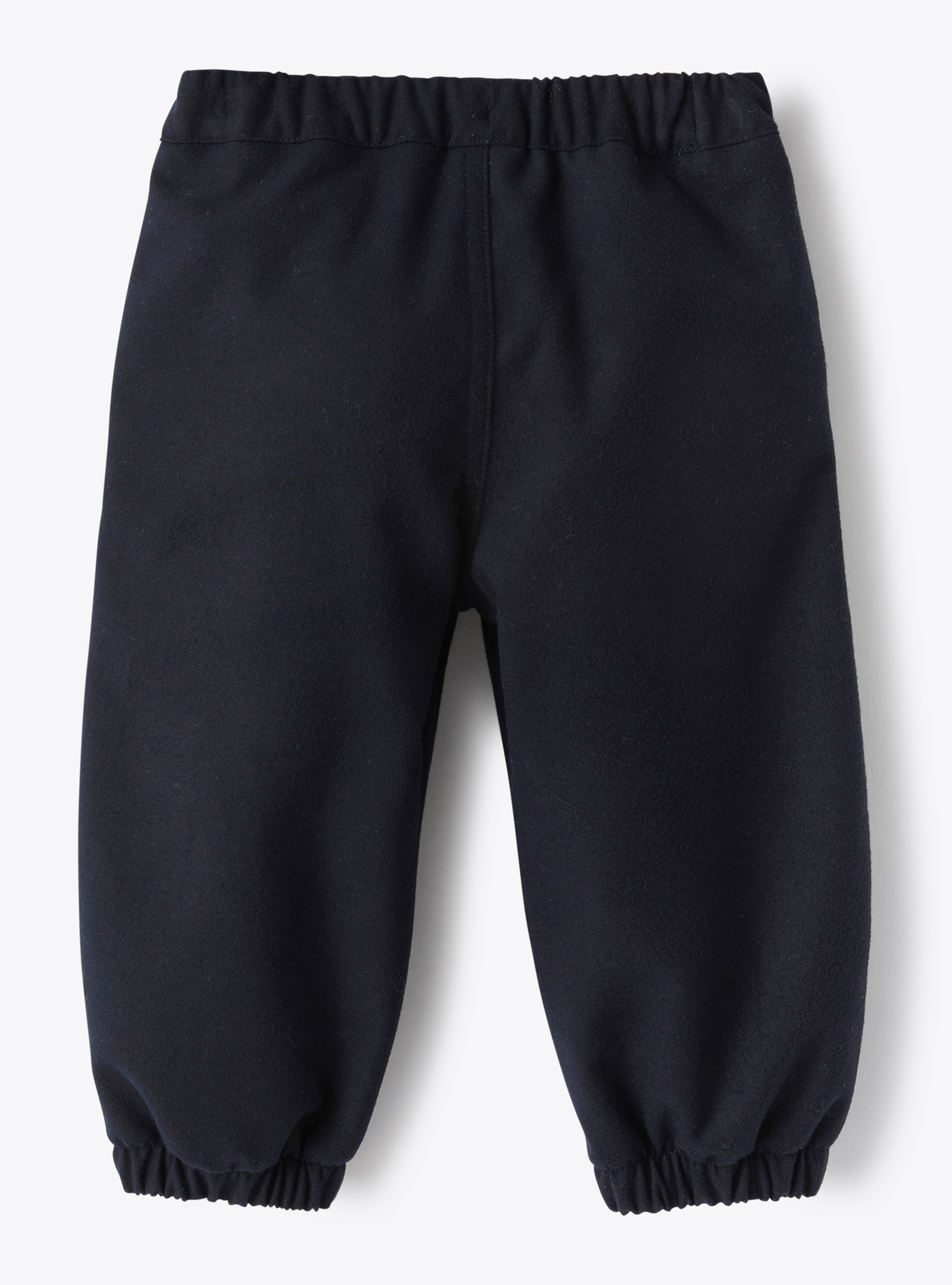 Wool blend trousers - Blue | Il Gufo