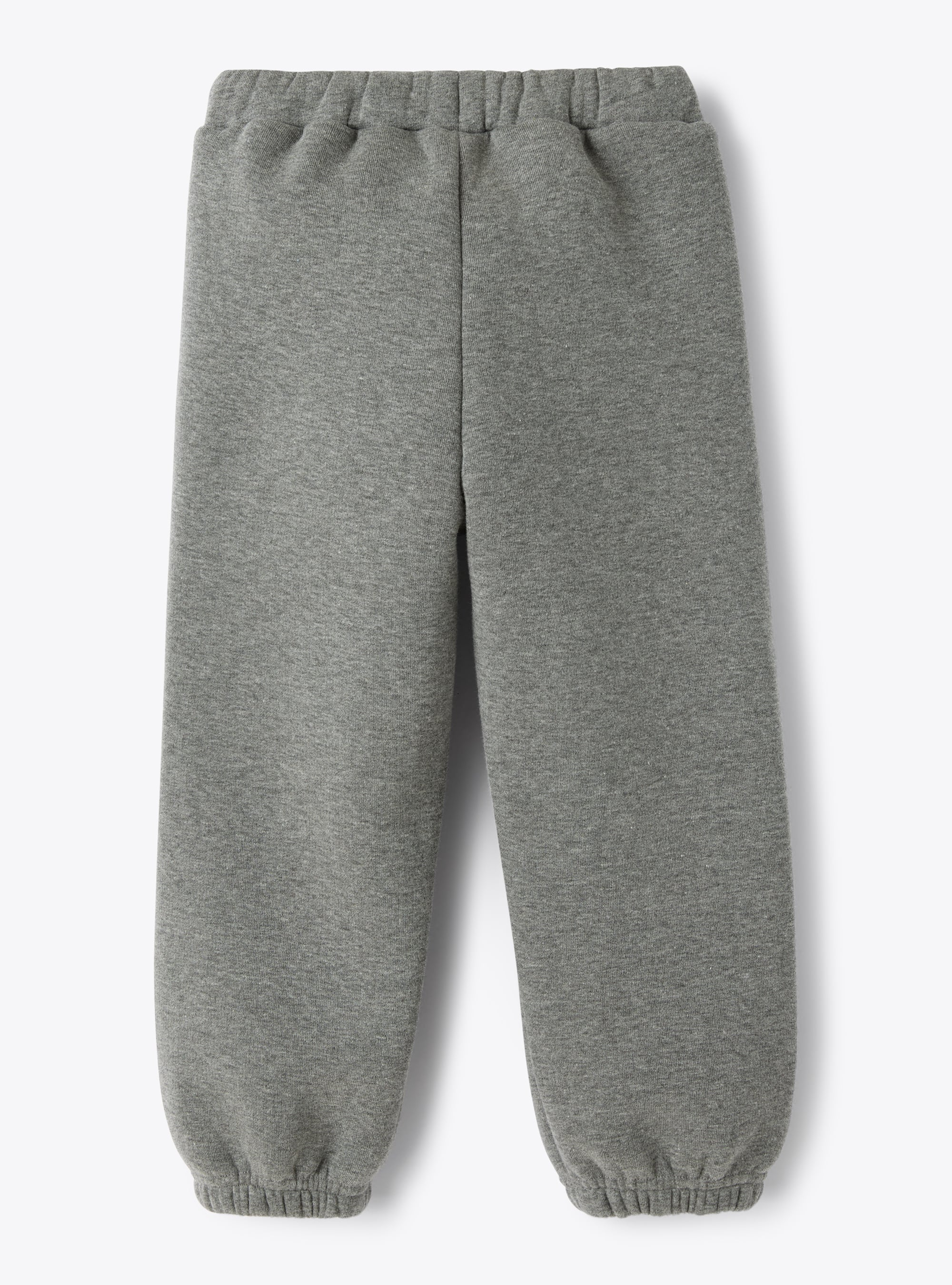 Cotton fleece joggers - Grey | Il Gufo