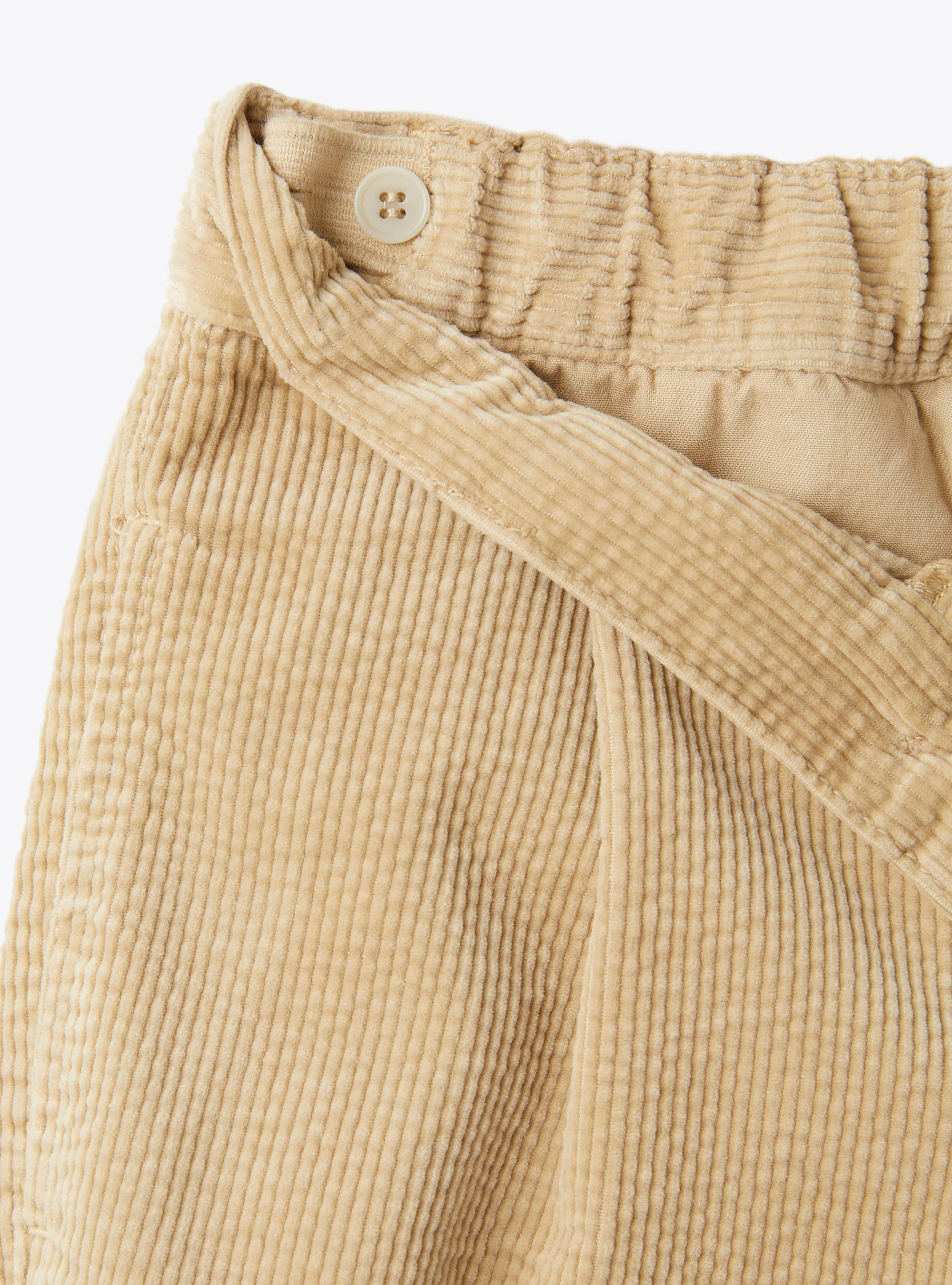 Pantalone in velluto a costine - Beige | Il Gufo