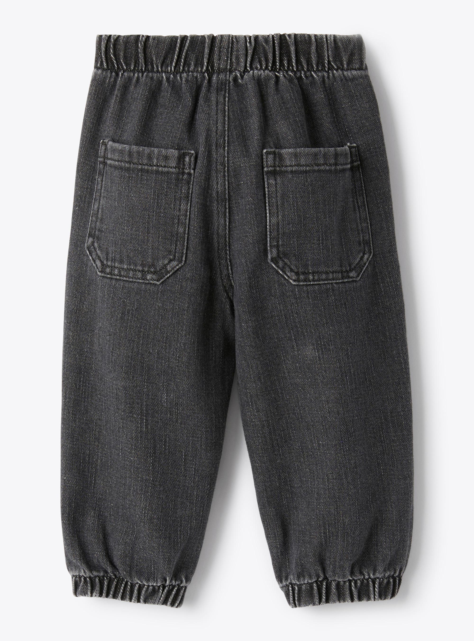 Pantalone in denim - Nero | Il Gufo