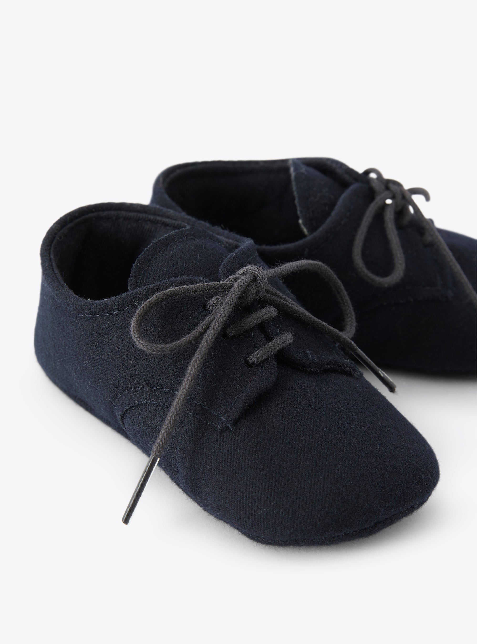 Techno-wool shoes - Blue | Il Gufo