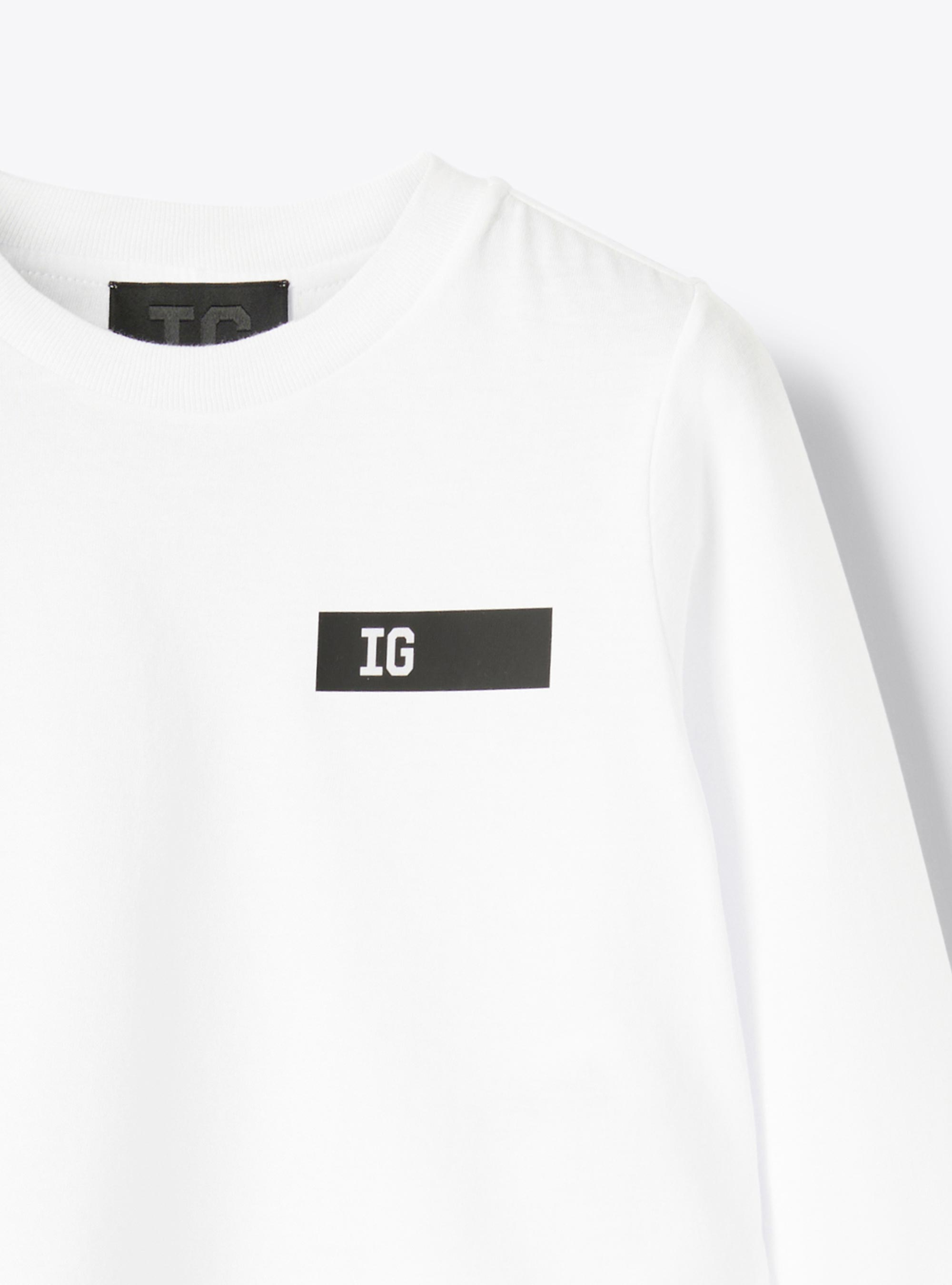 Cropped jersey T-shirt - White | Il Gufo