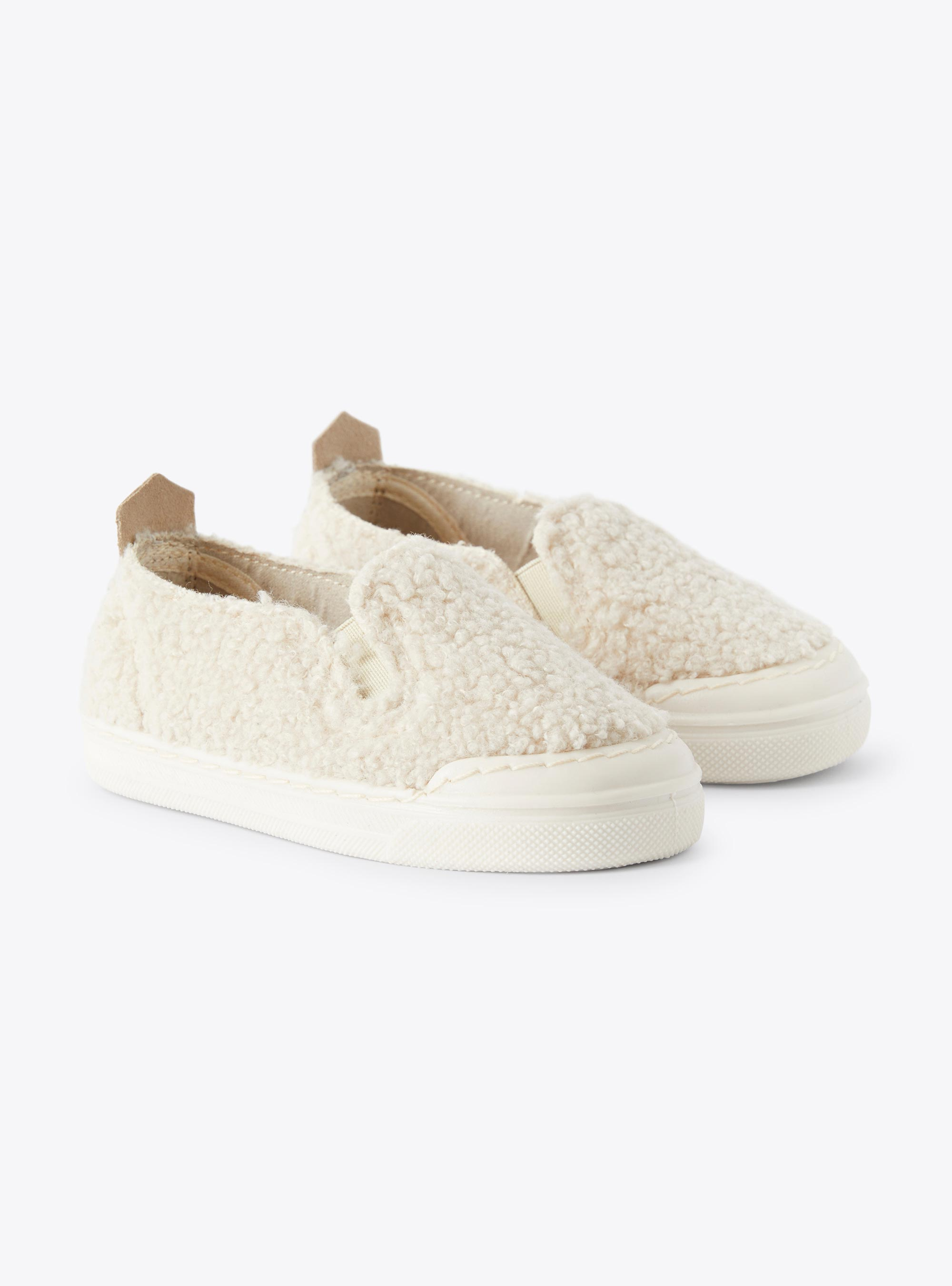 Slip on in ricciolino - Beige | Il Gufo