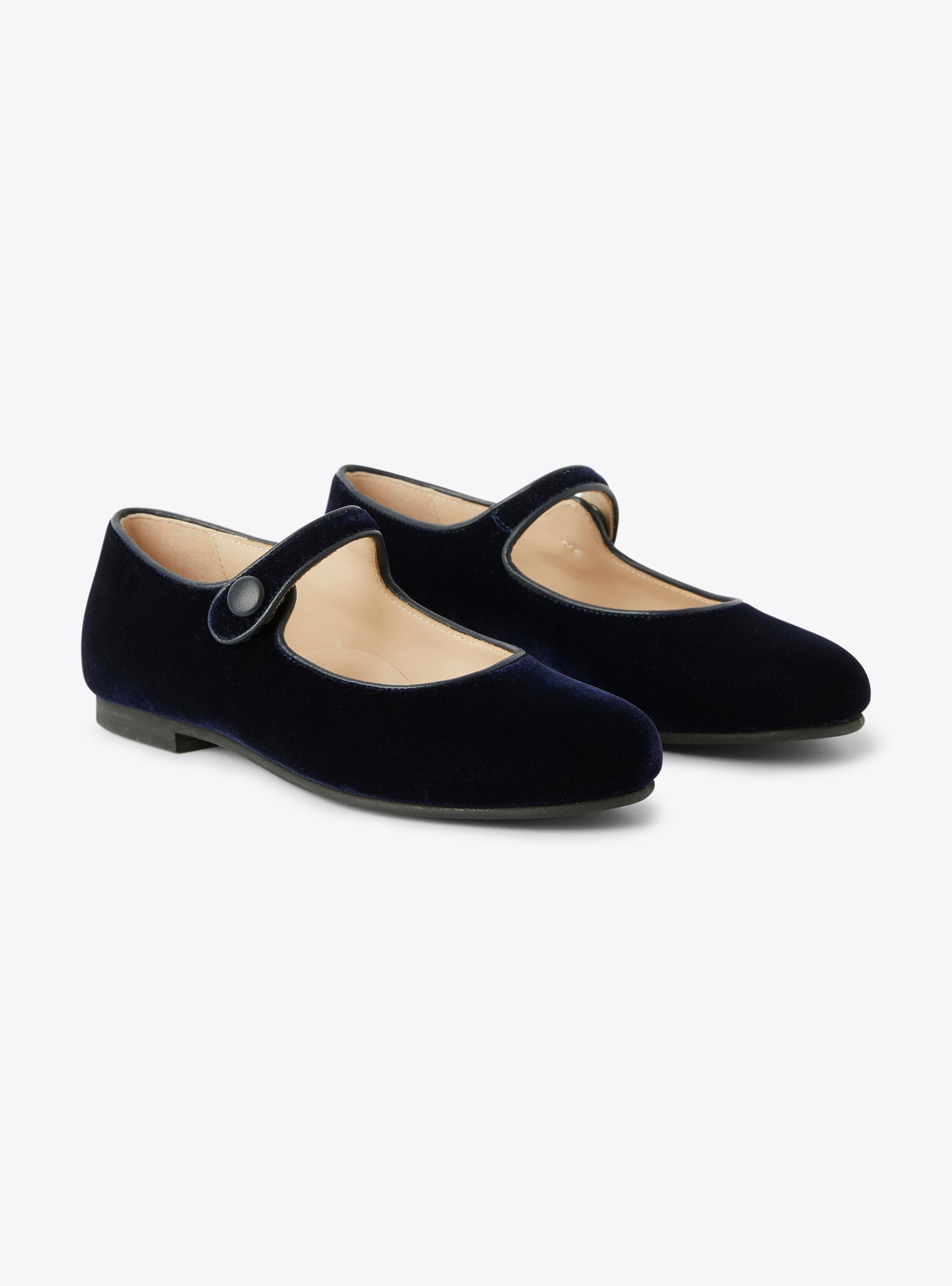 Smooth velvet ballet flats - Shoes - Il Gufo