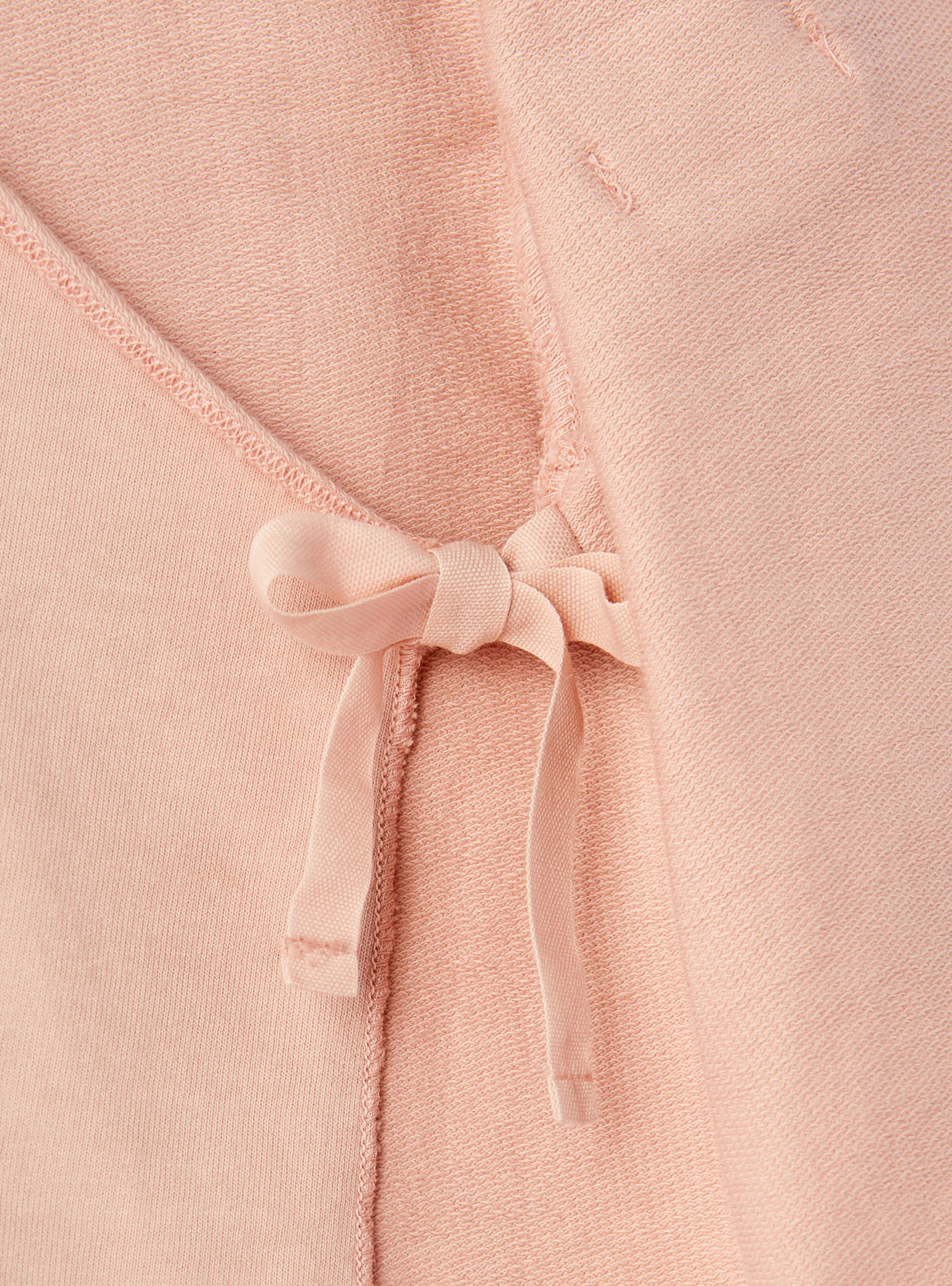 Pink fleece two-piece suit - Pink | Il Gufo