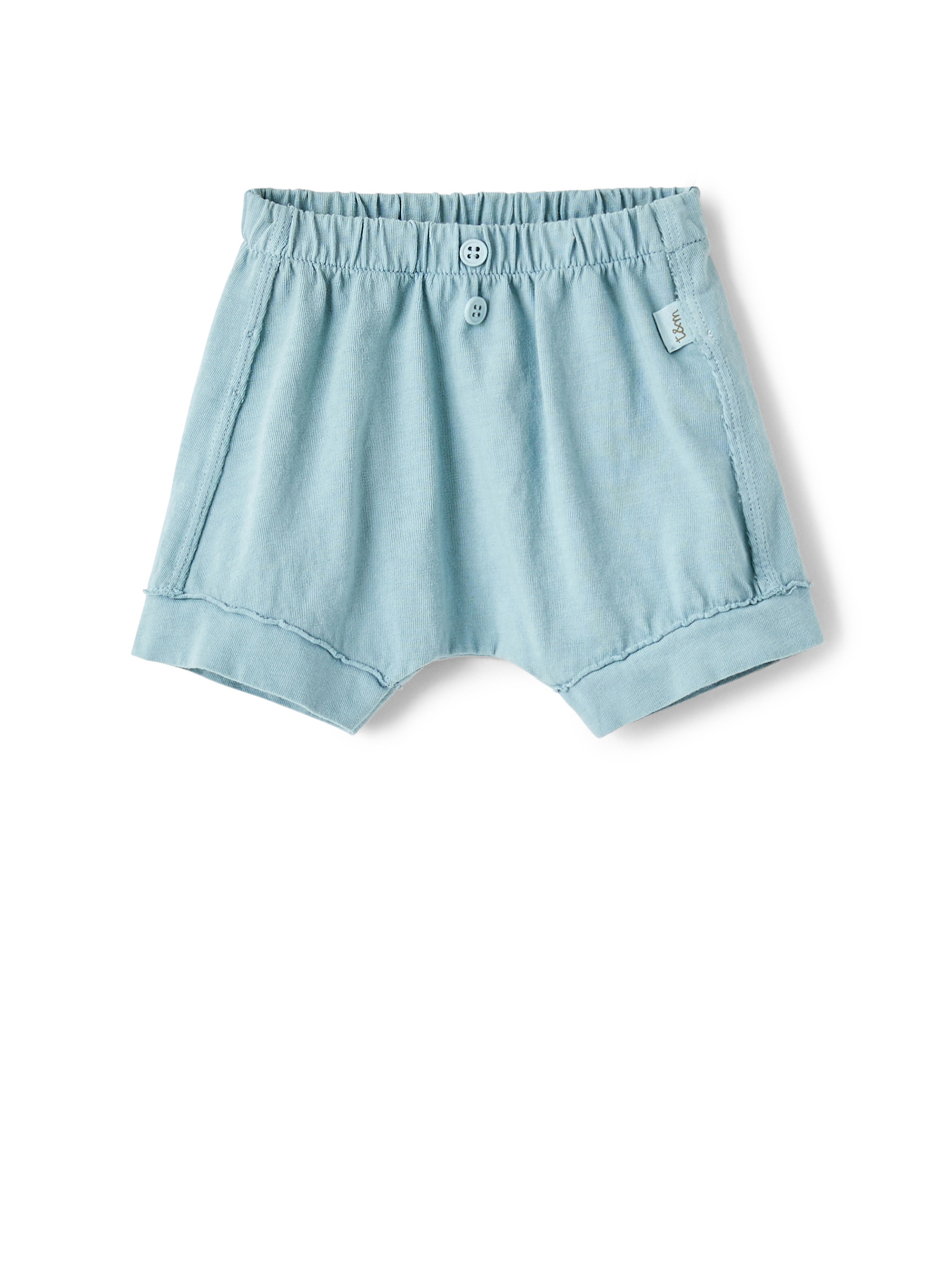 Light blue jersey shorts - Trousers - Il Gufo