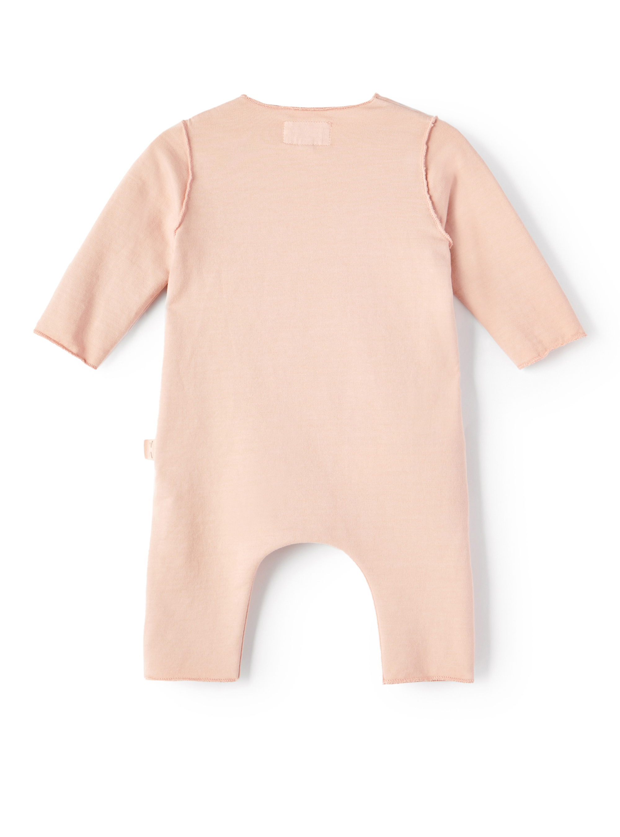 Pink fleece long onesie - Pink | Il Gufo