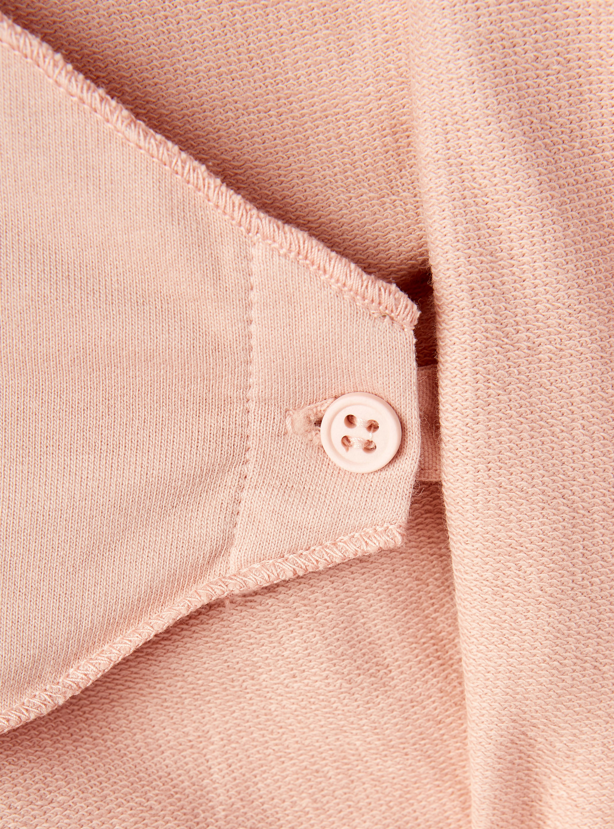 Langer Plüsch-Schlafanzug in Rosa - Rose | Il Gufo