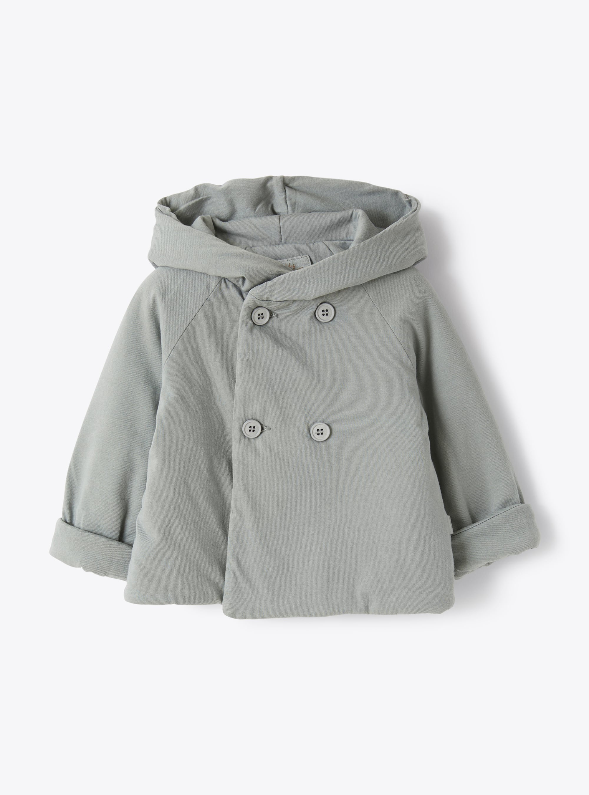 Grey jacket with eco-friendly padding - Jackets - Il Gufo