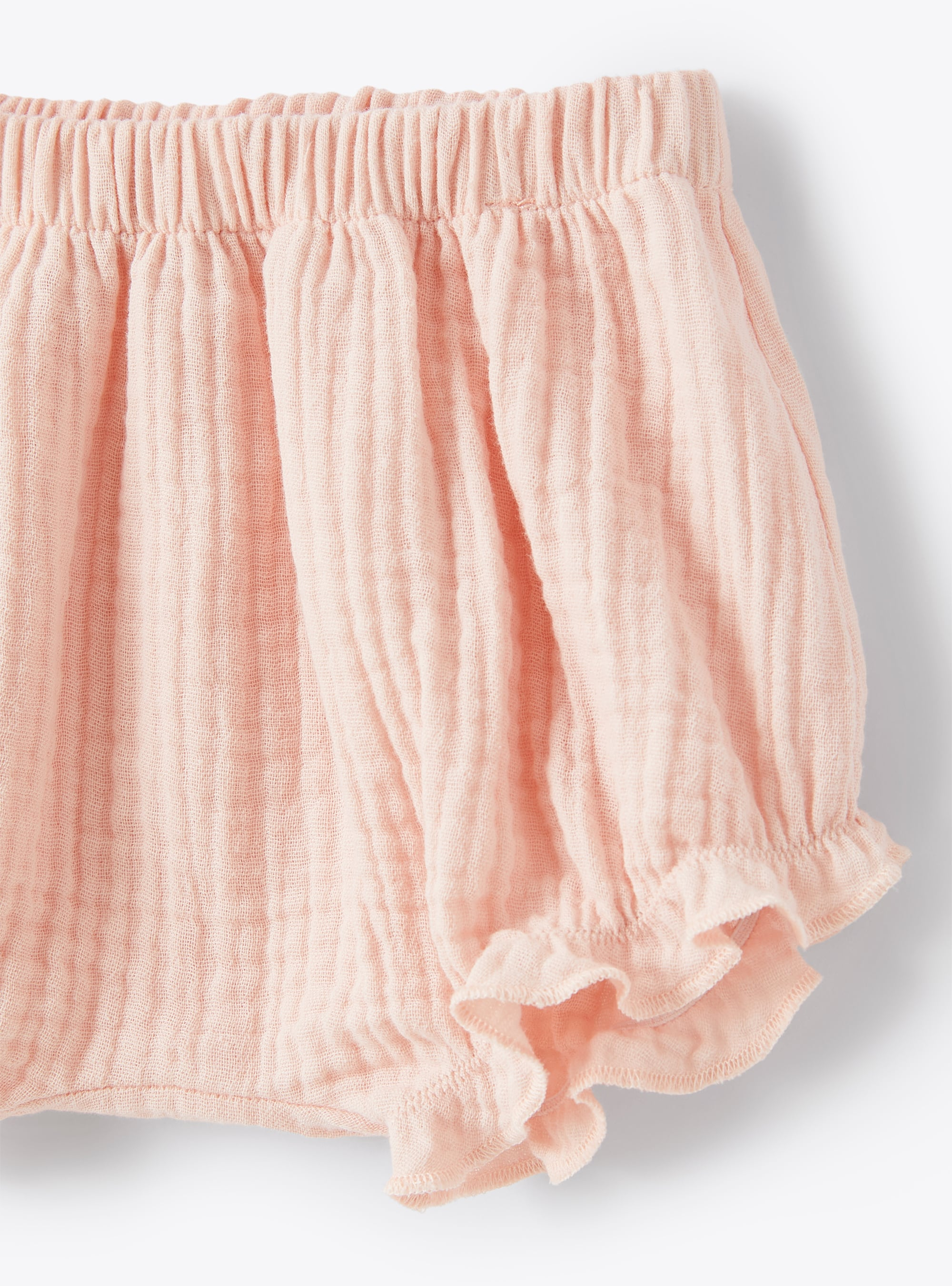 Set in organic cotton gauze - Pink | Il Gufo