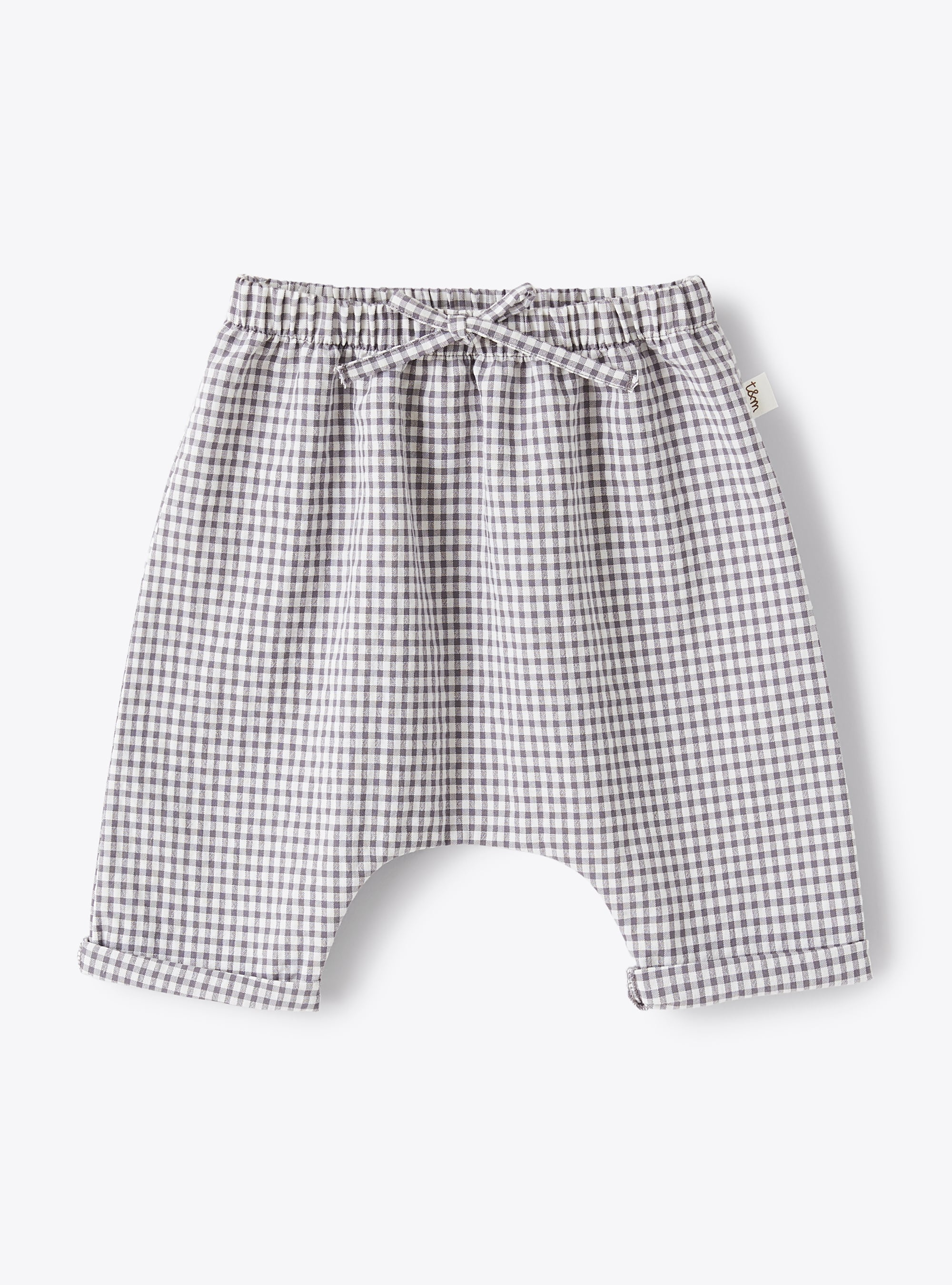 Gingham-checked trousers - Trousers - Il Gufo