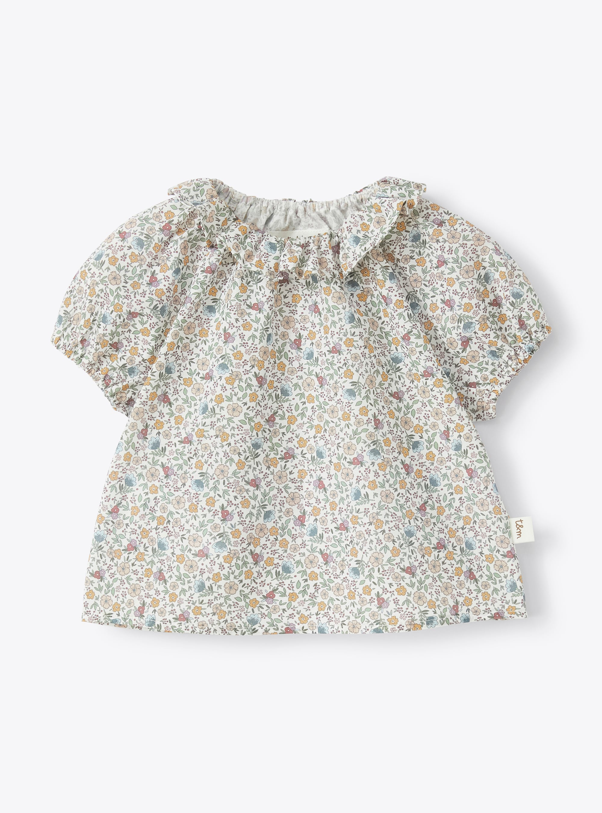 Shirt in floral-patterned voile - Shirts - Il Gufo