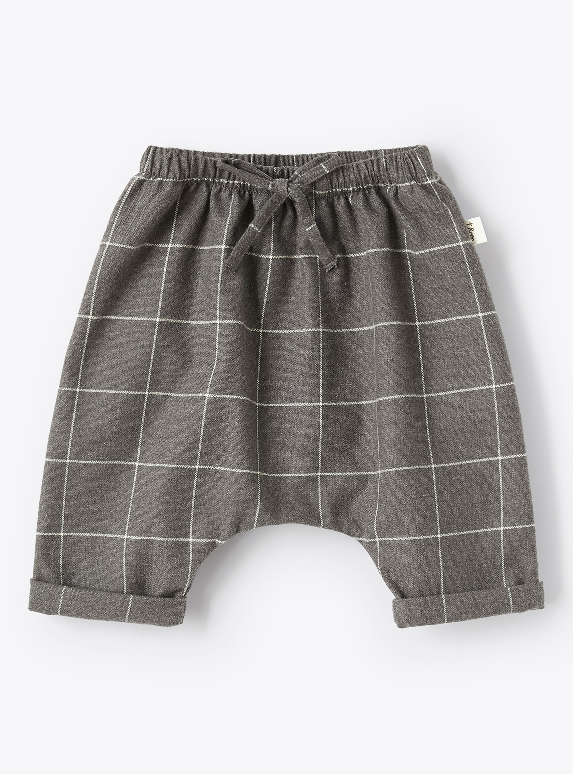 Check patterned shorts - Grey | Il Gufo
