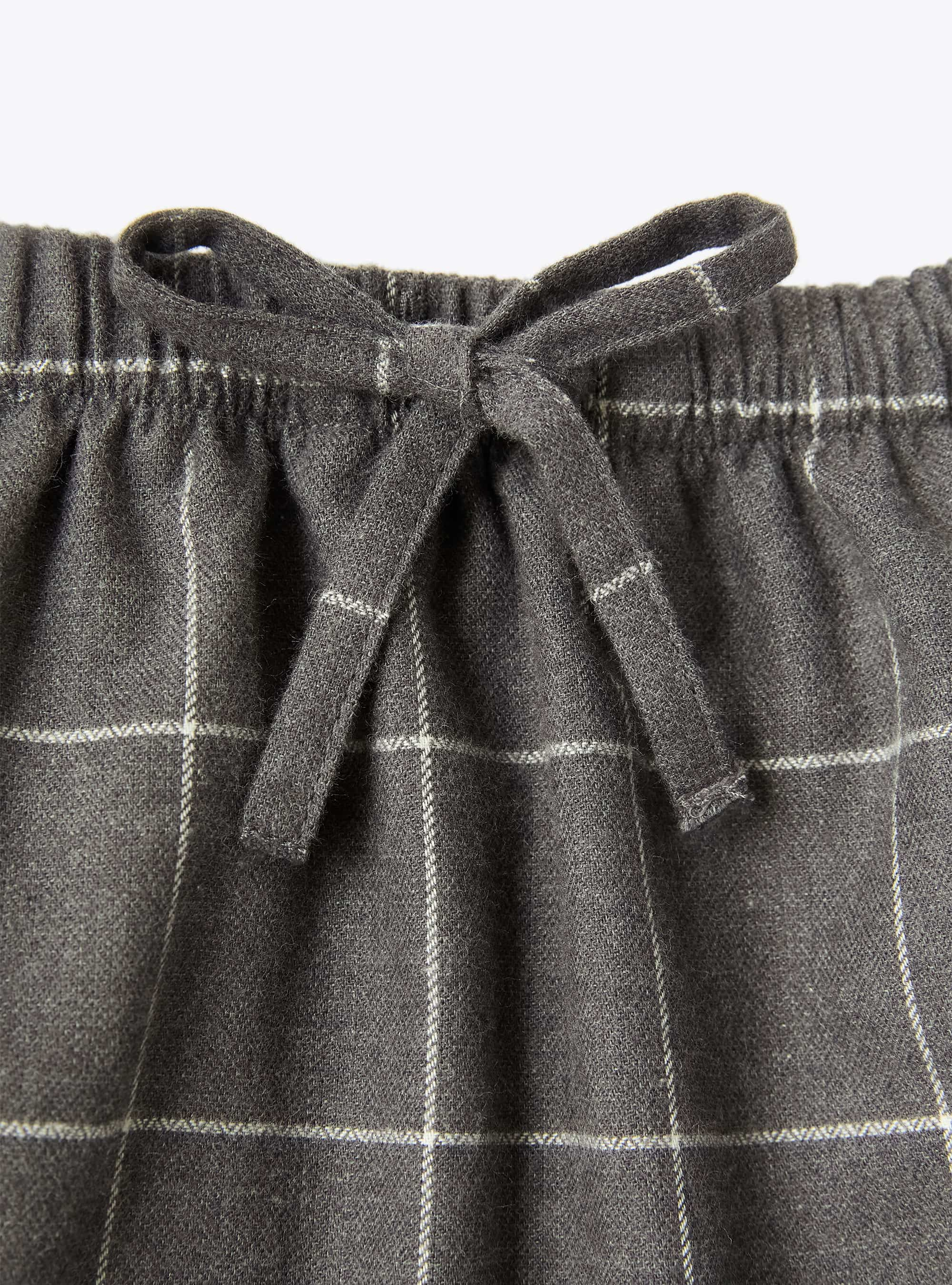 Check patterned shorts - Grey | Il Gufo