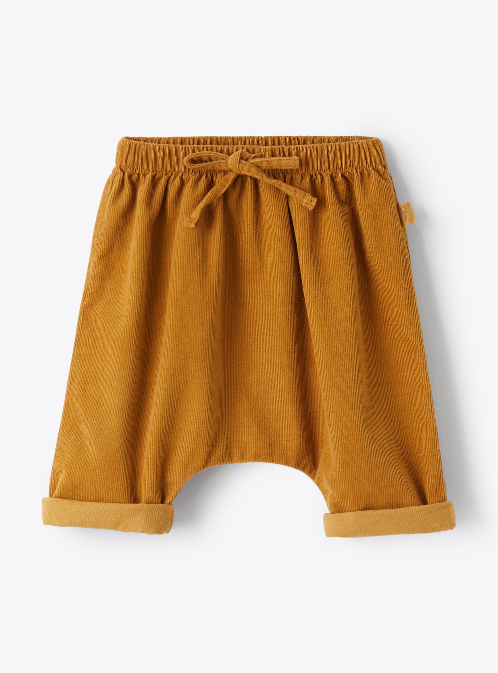 Baggy corduroy trousers - Brown | Il Gufo