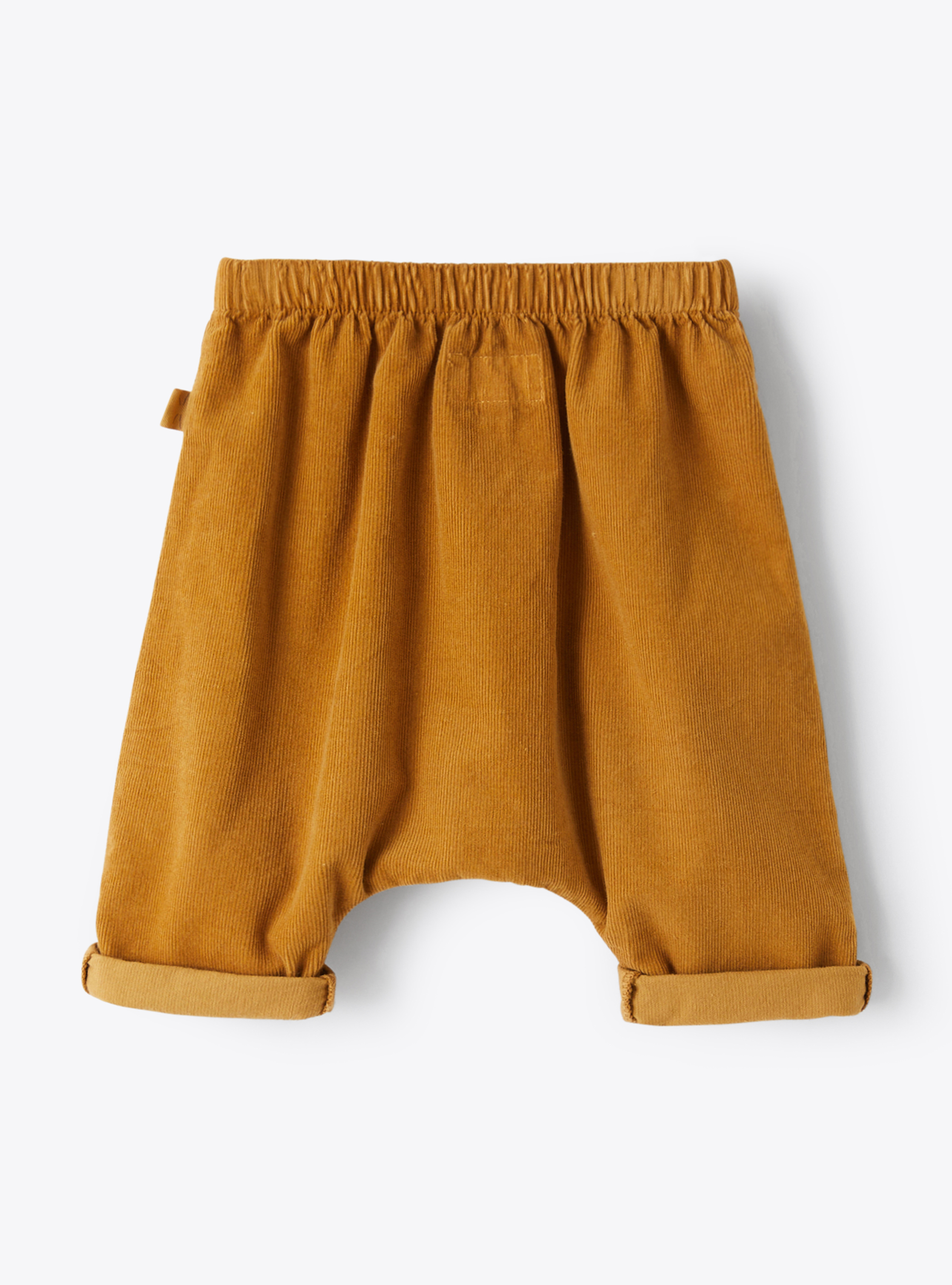 Baggy corduroy trousers - Brown | Il Gufo