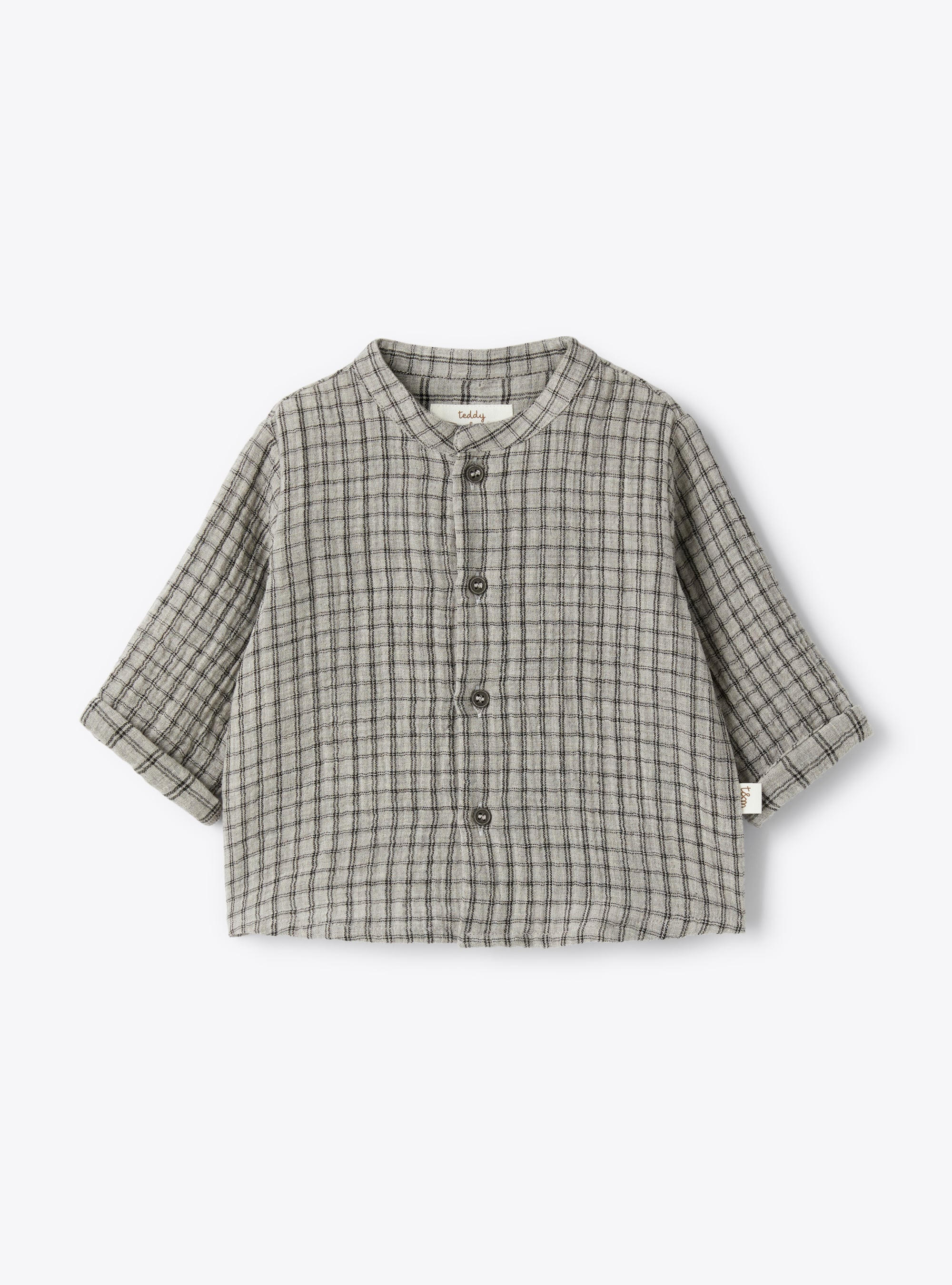 Organic cotton gauze shirt - Shirts - Il Gufo