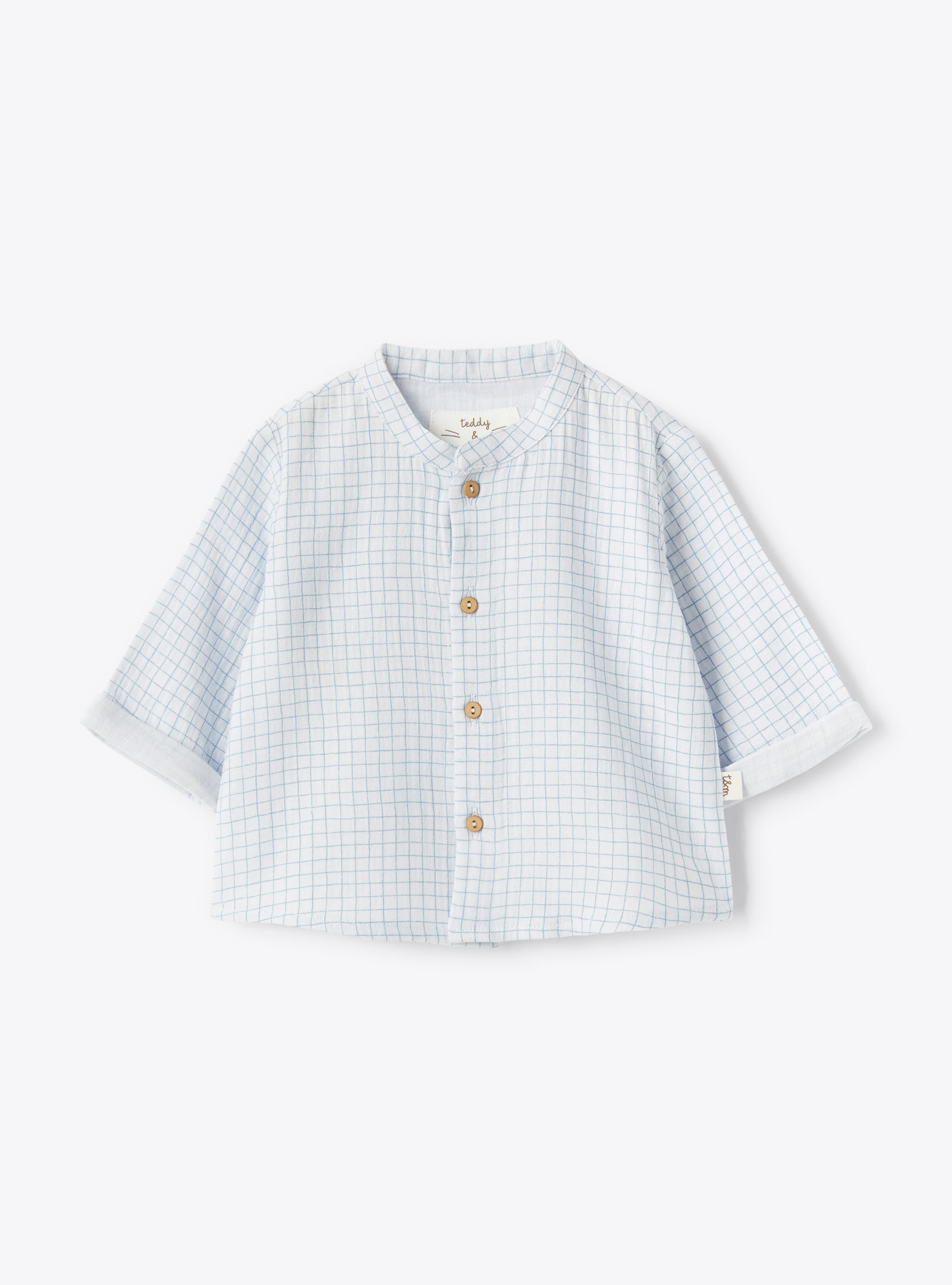 Organic cotton gauze shirt - Shirts - Il Gufo