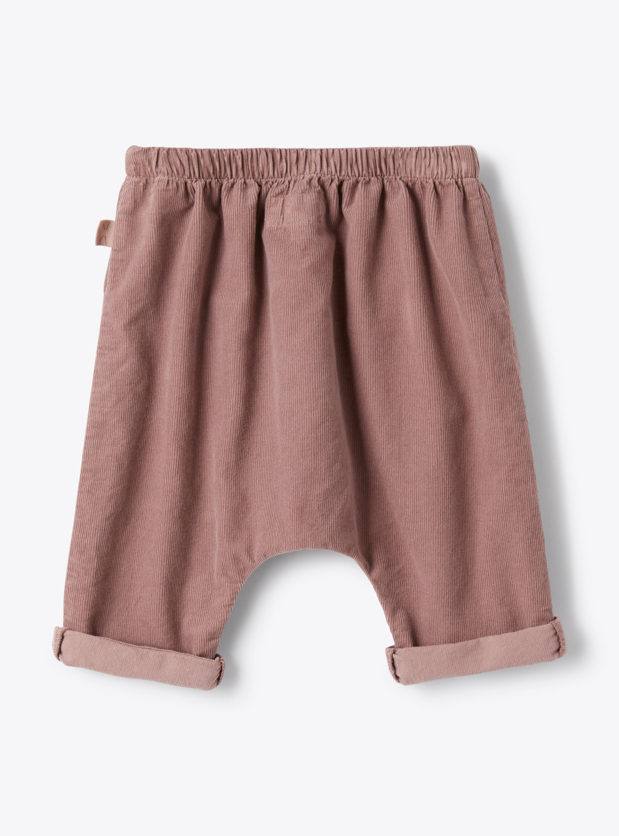 Gerippte recycelte Baumwollcordhose - VIOLETT | Il Gufo