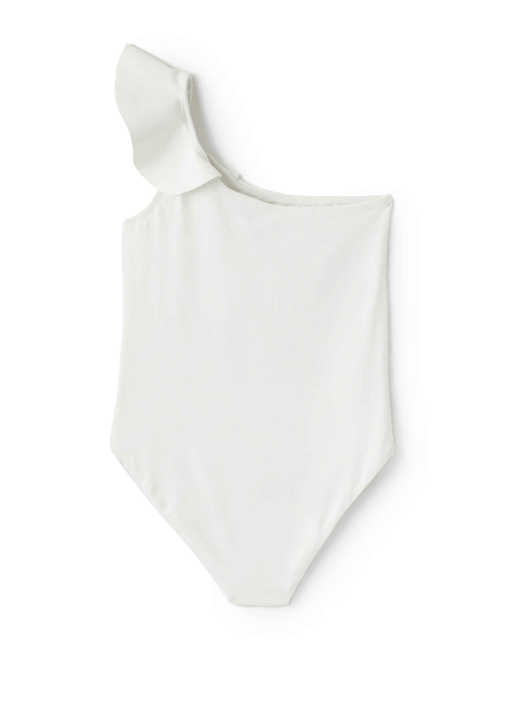 One-shoulder swimsuit - White | Il Gufo