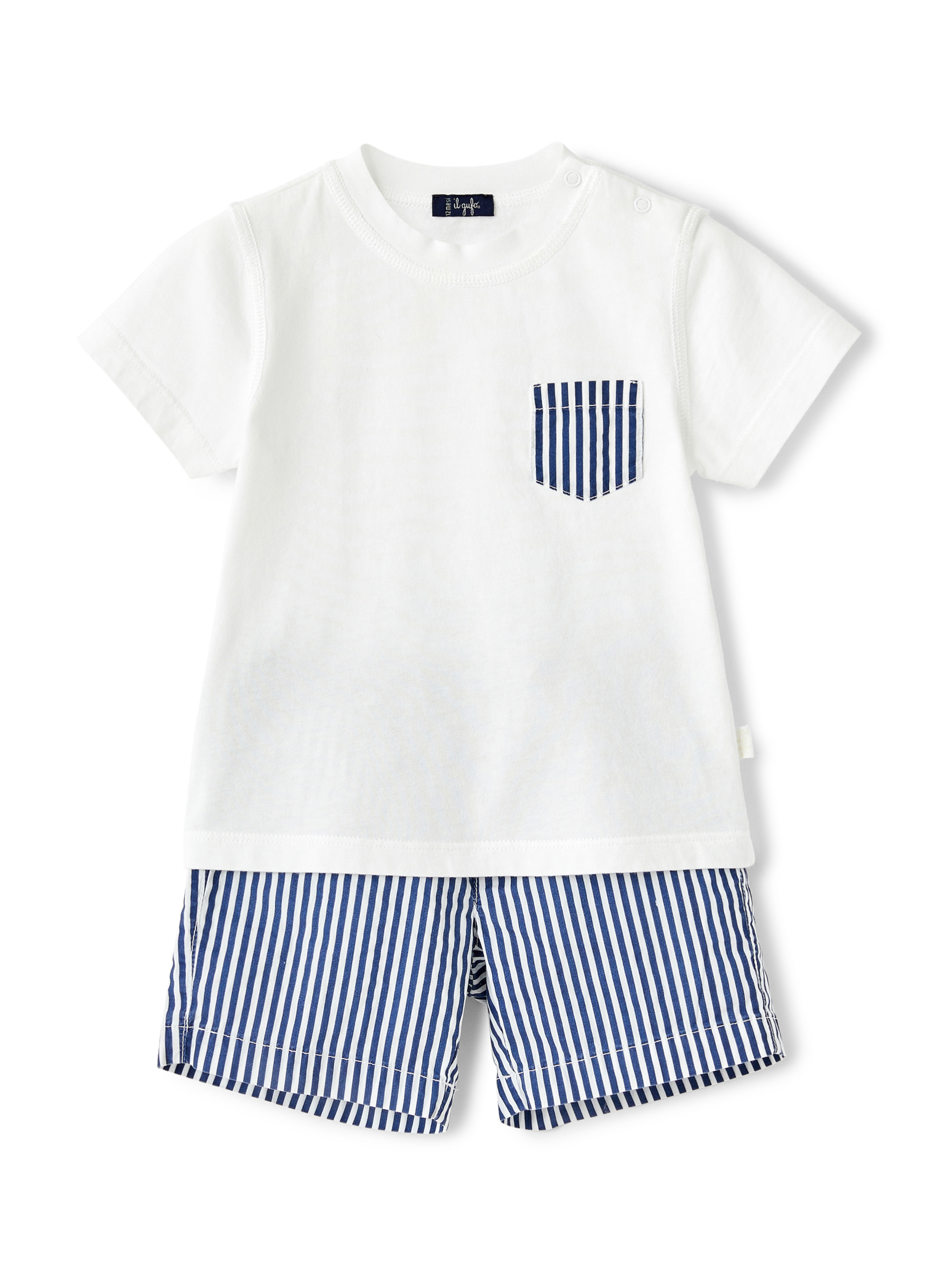 Two-piece suit with small stripes - Two-piece sets - Il Gufo