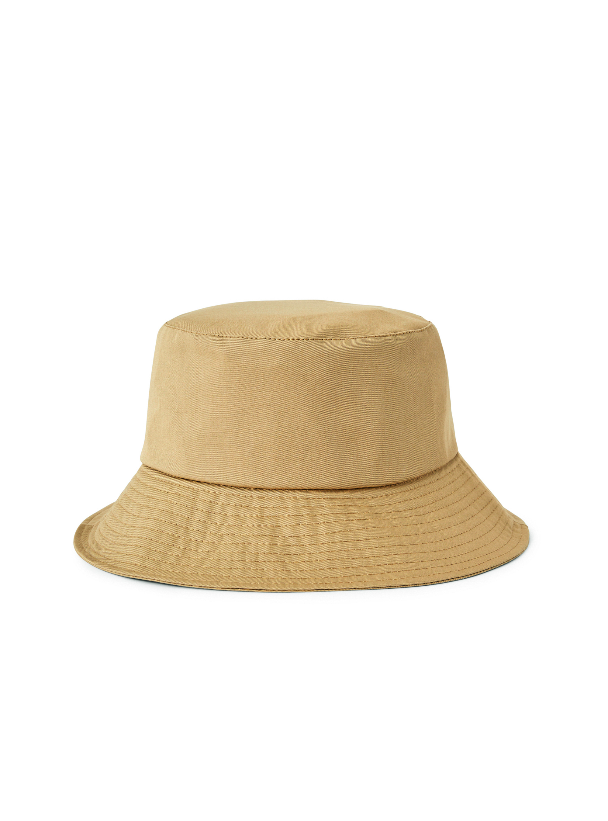 Beige cotton fisherman hat - Brown | Il Gufo