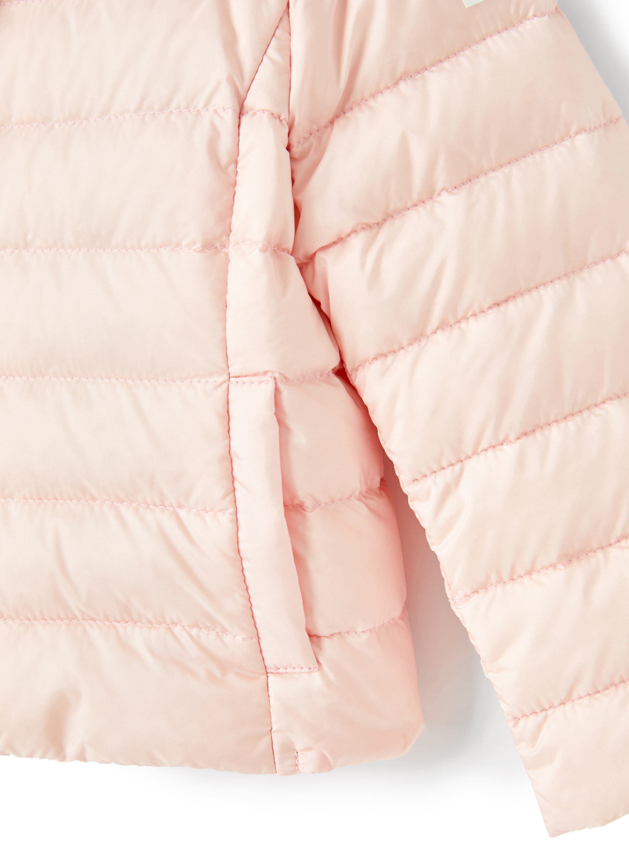 Piumino leggero in nylon rosa baby - Rosa | Il Gufo
