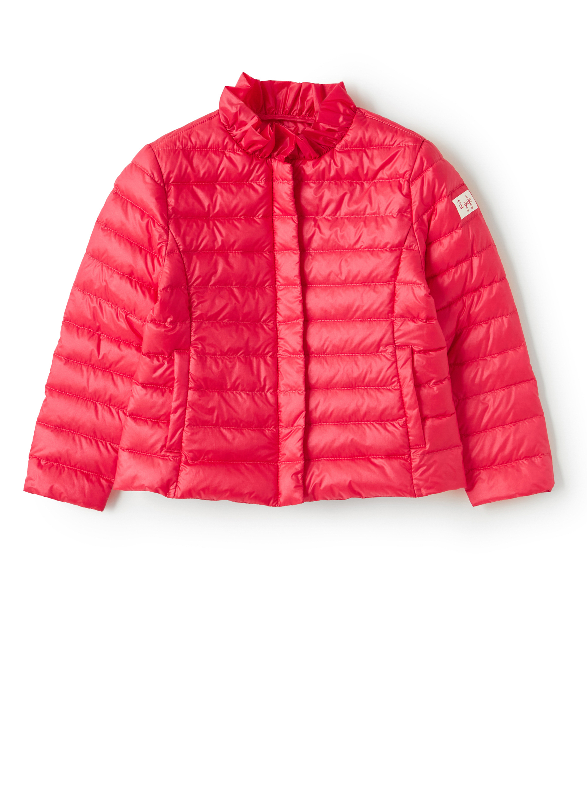 Red nylon lightweight down jacket - Jackets - Il Gufo